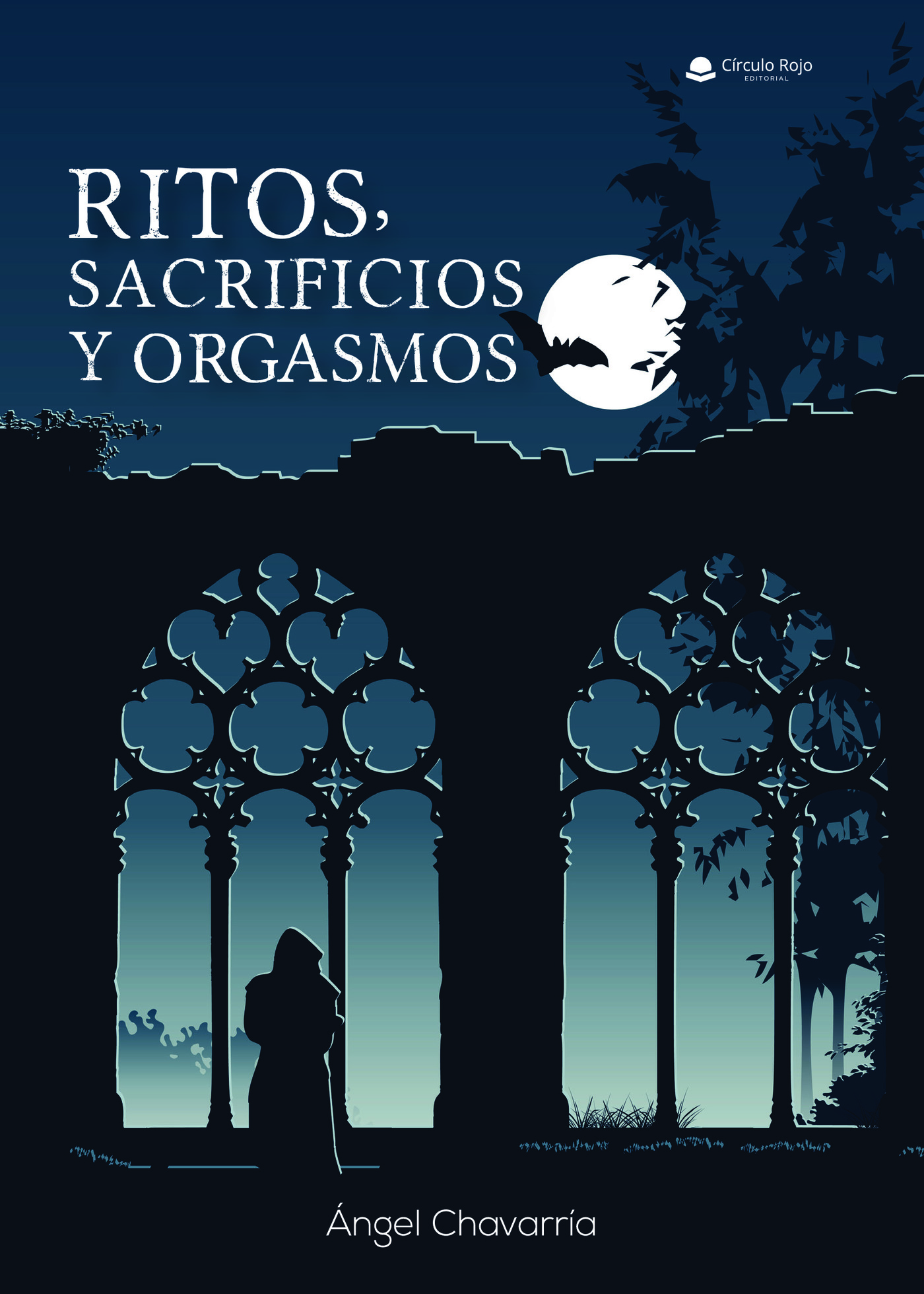 Portada de Ritos, Sacrificios y Orgasmos · Ángel Chavarría