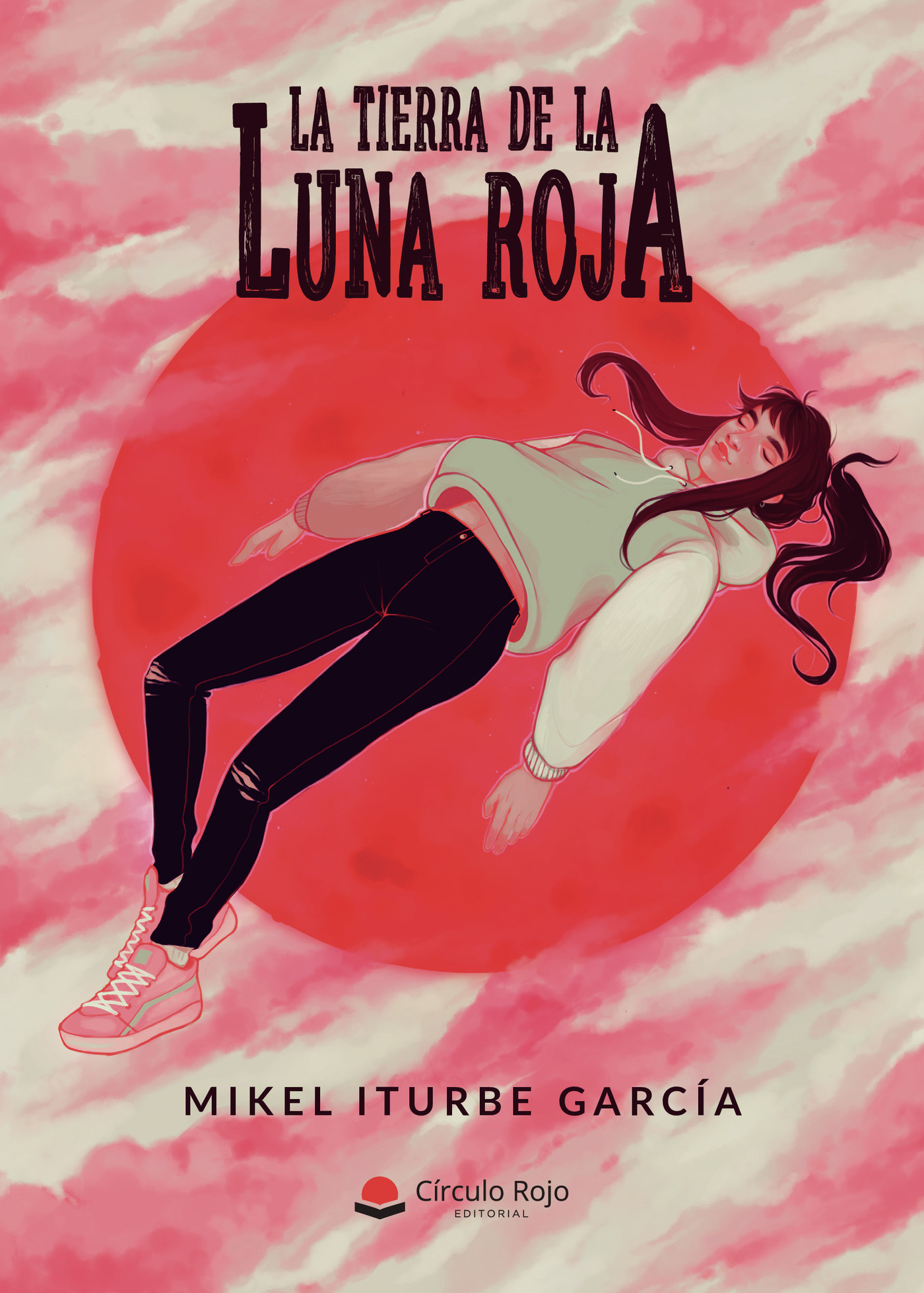 Portada de La Tierra de la Luna Roja · Mikel Iturbe García