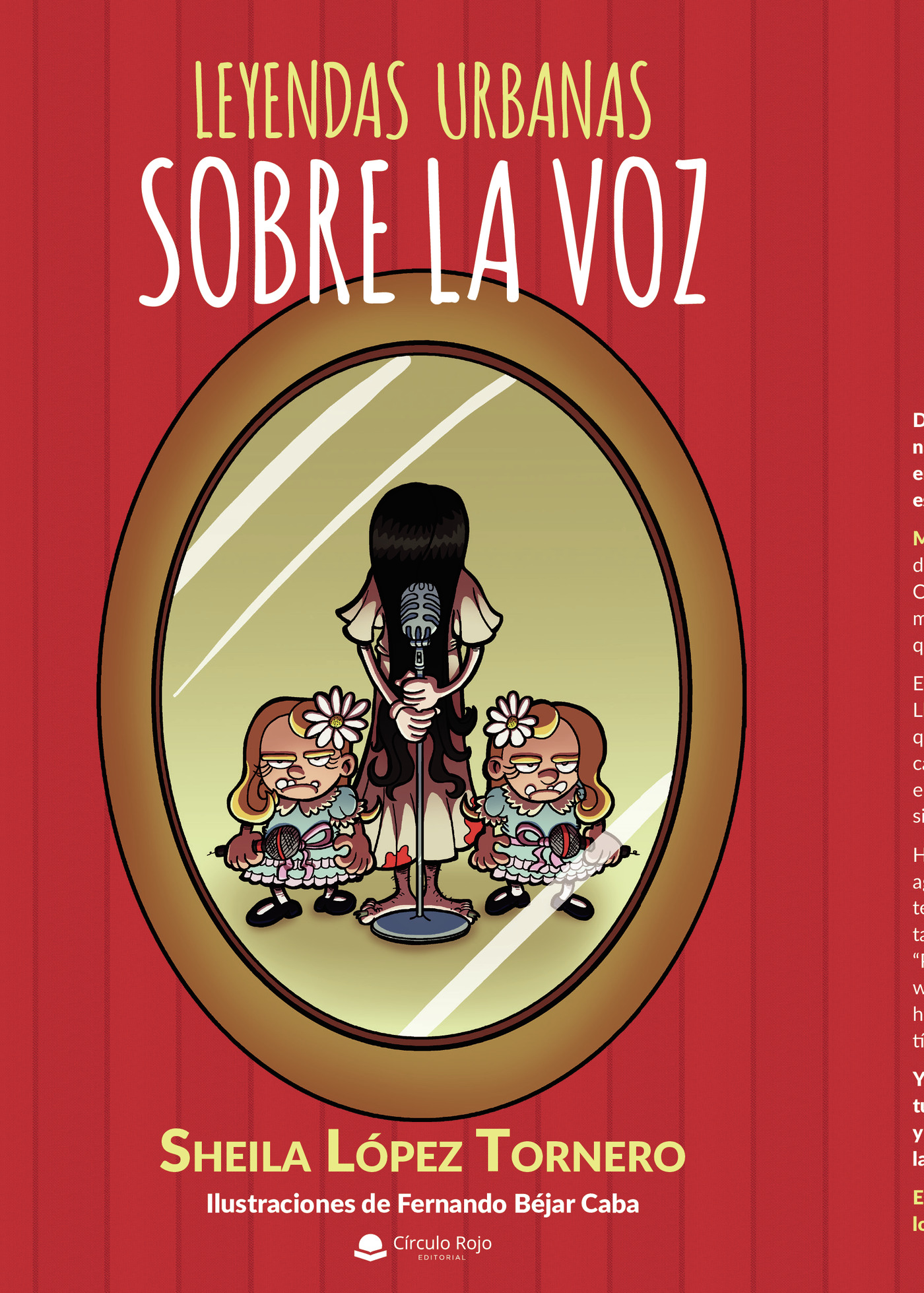 Portada de Leyendas urbanas sobre la voz · Sheila López Tornero