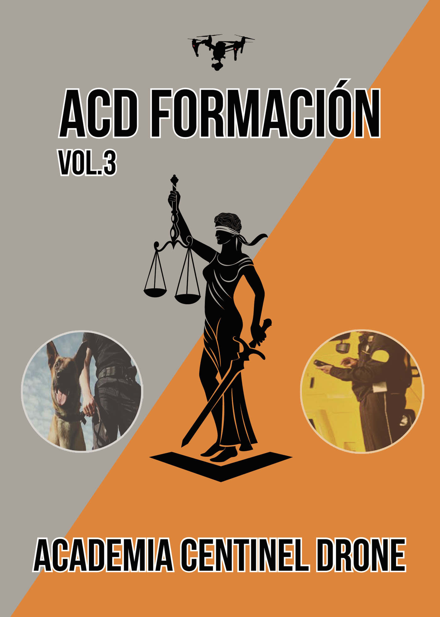 Portada de ACD Formación vol. 3 · Academia Centinel Drone