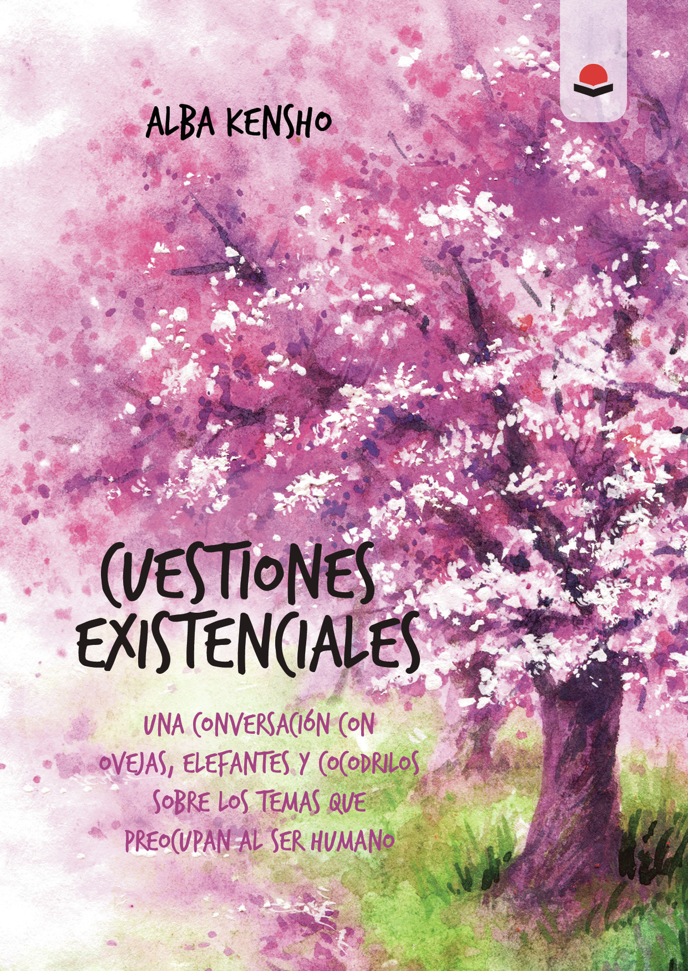 Portada de Cuestiones Existenciales. Una conversación con ovejas, elefantes y cocodrilos sobre los temas que preocupan al ser humano
