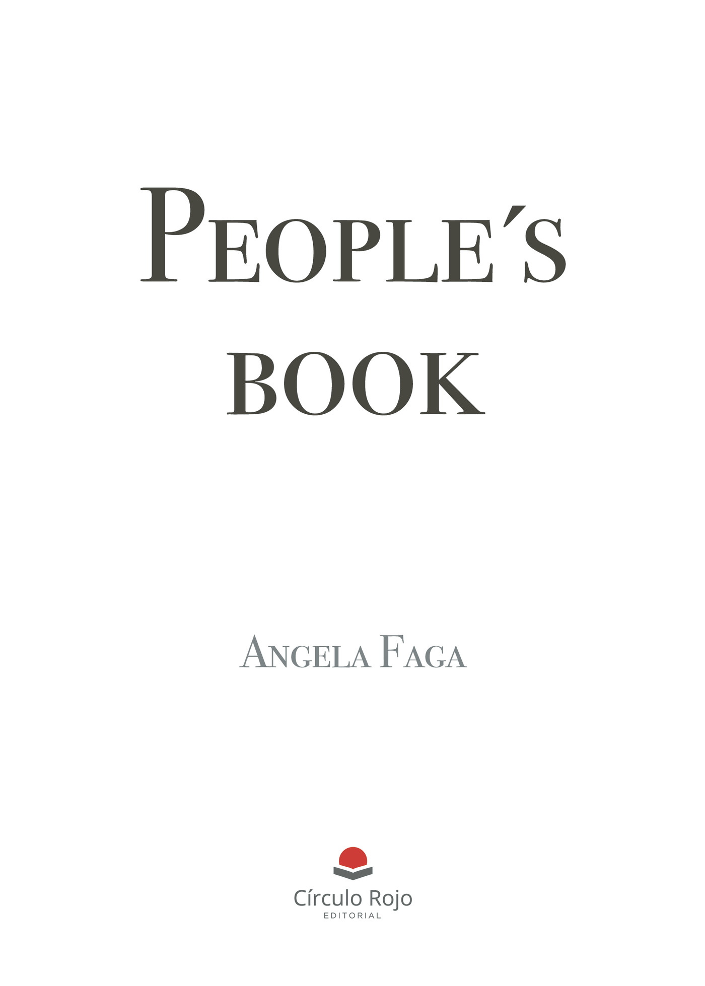 Portada de Peoples book