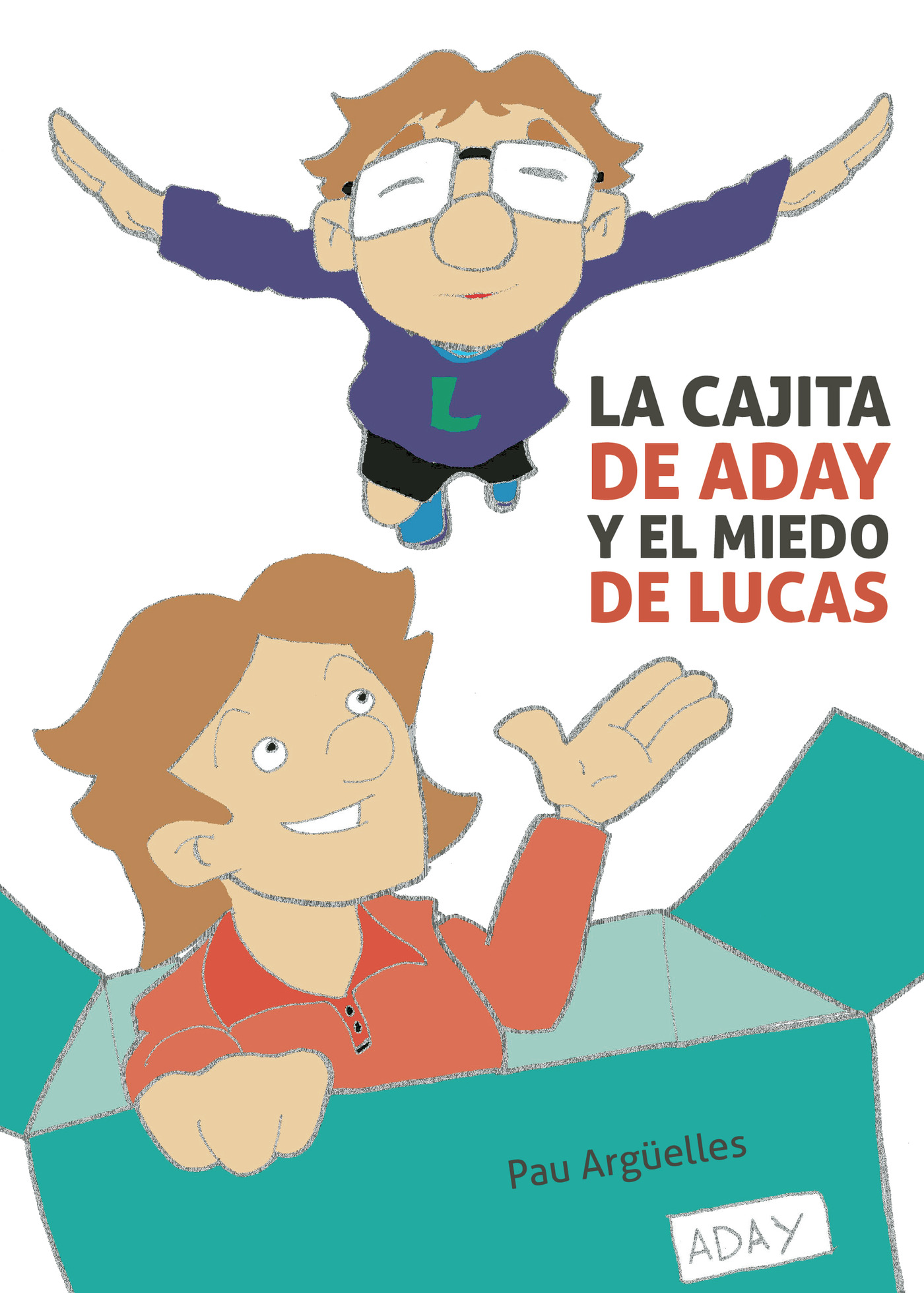 Portada de La cajita de Aday y El miedo de Lucas
