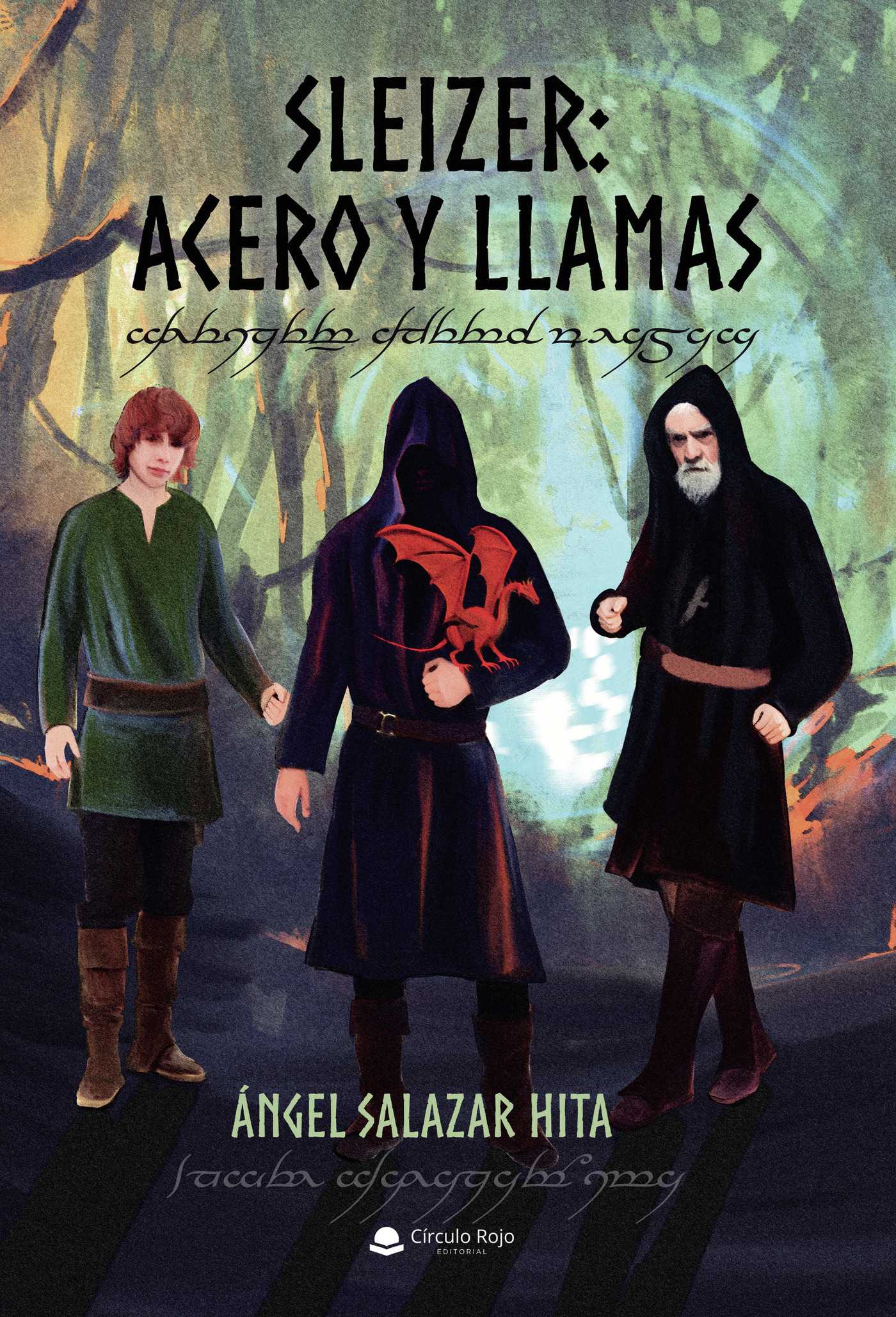Portada de Sleizer. Acero y Llamas