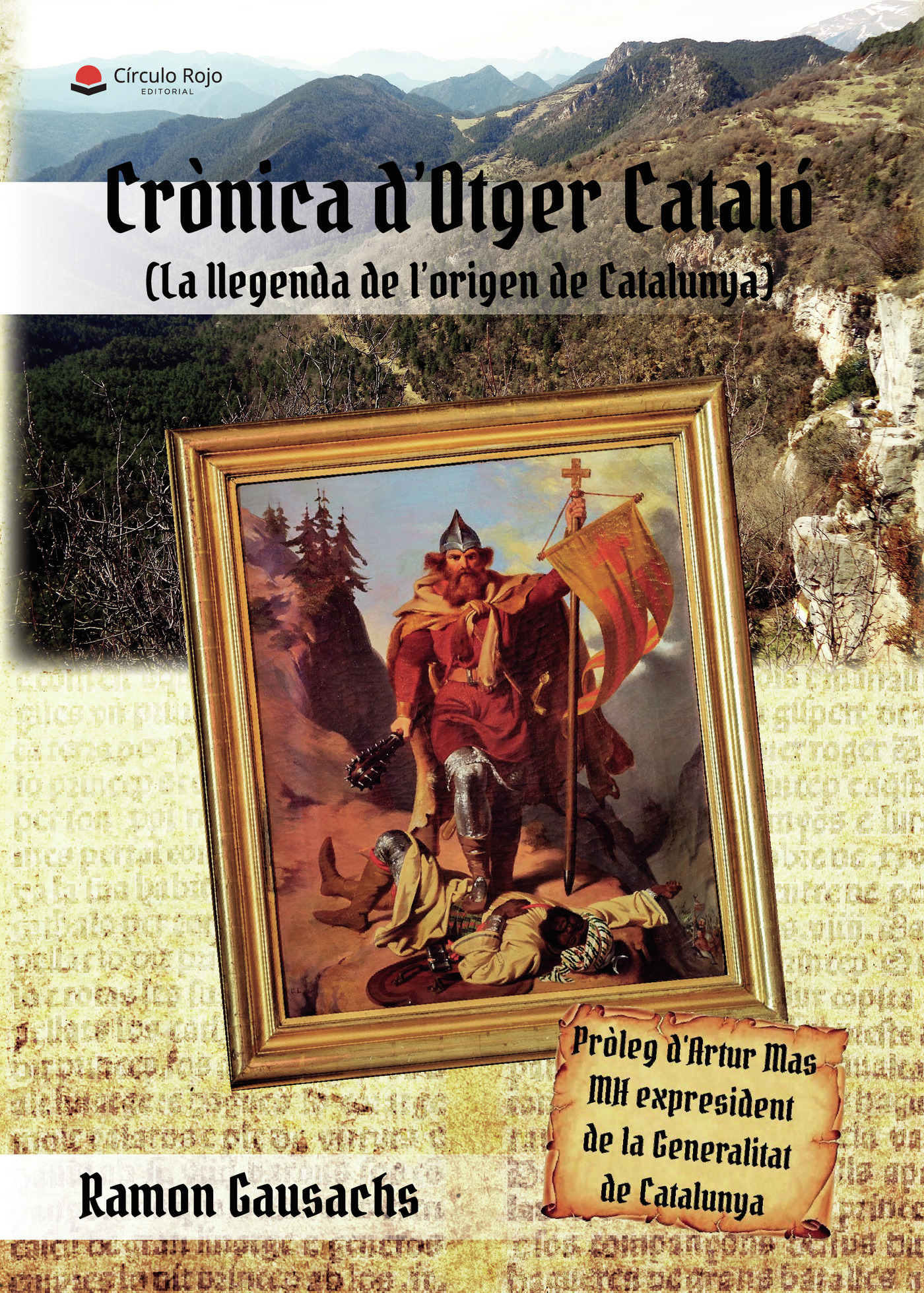 Portada de Crònica dOtger Cataló (La llegenda de lorigen de Catalunya)