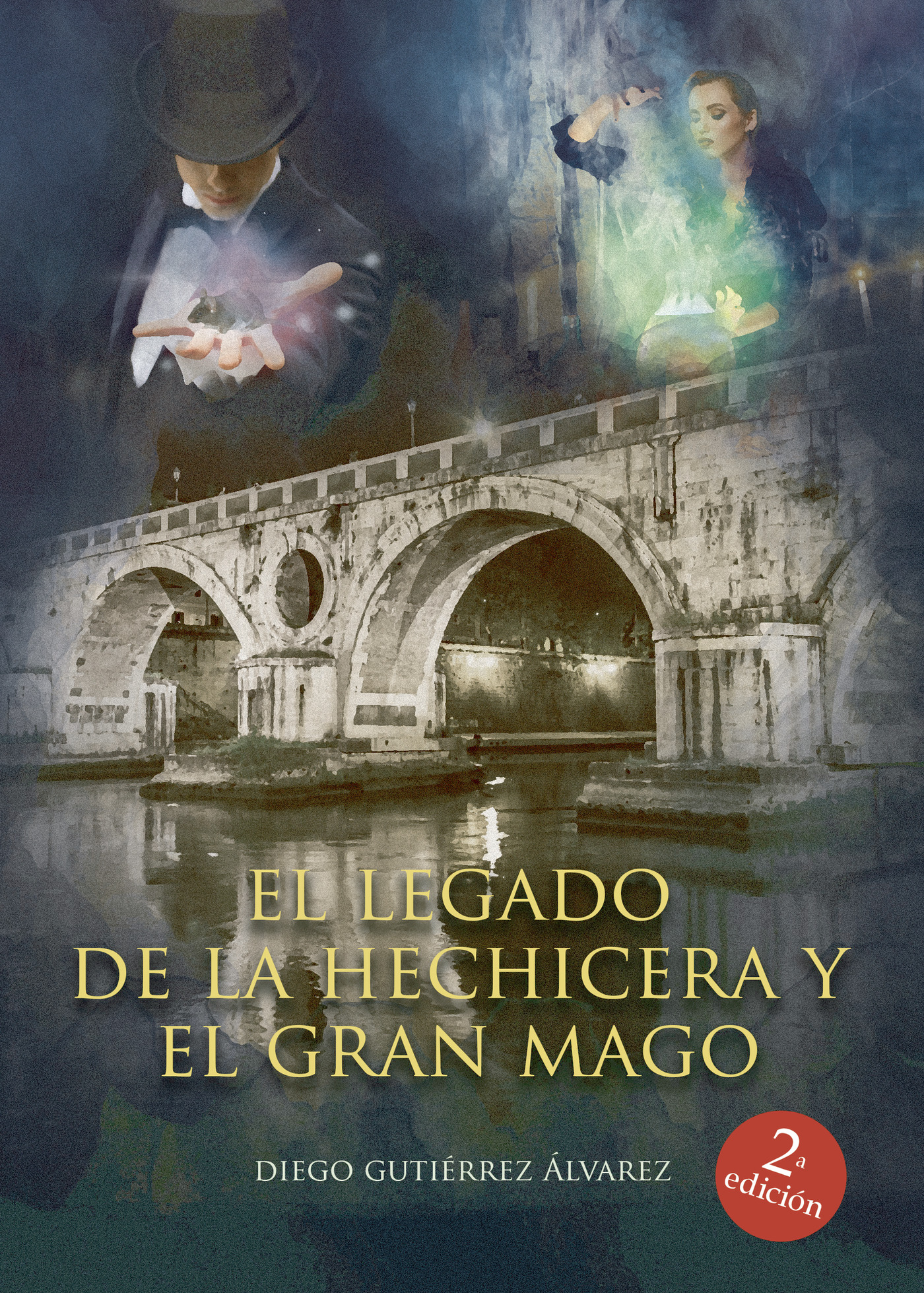 Portada de El legado de la hechicera y el gran mago