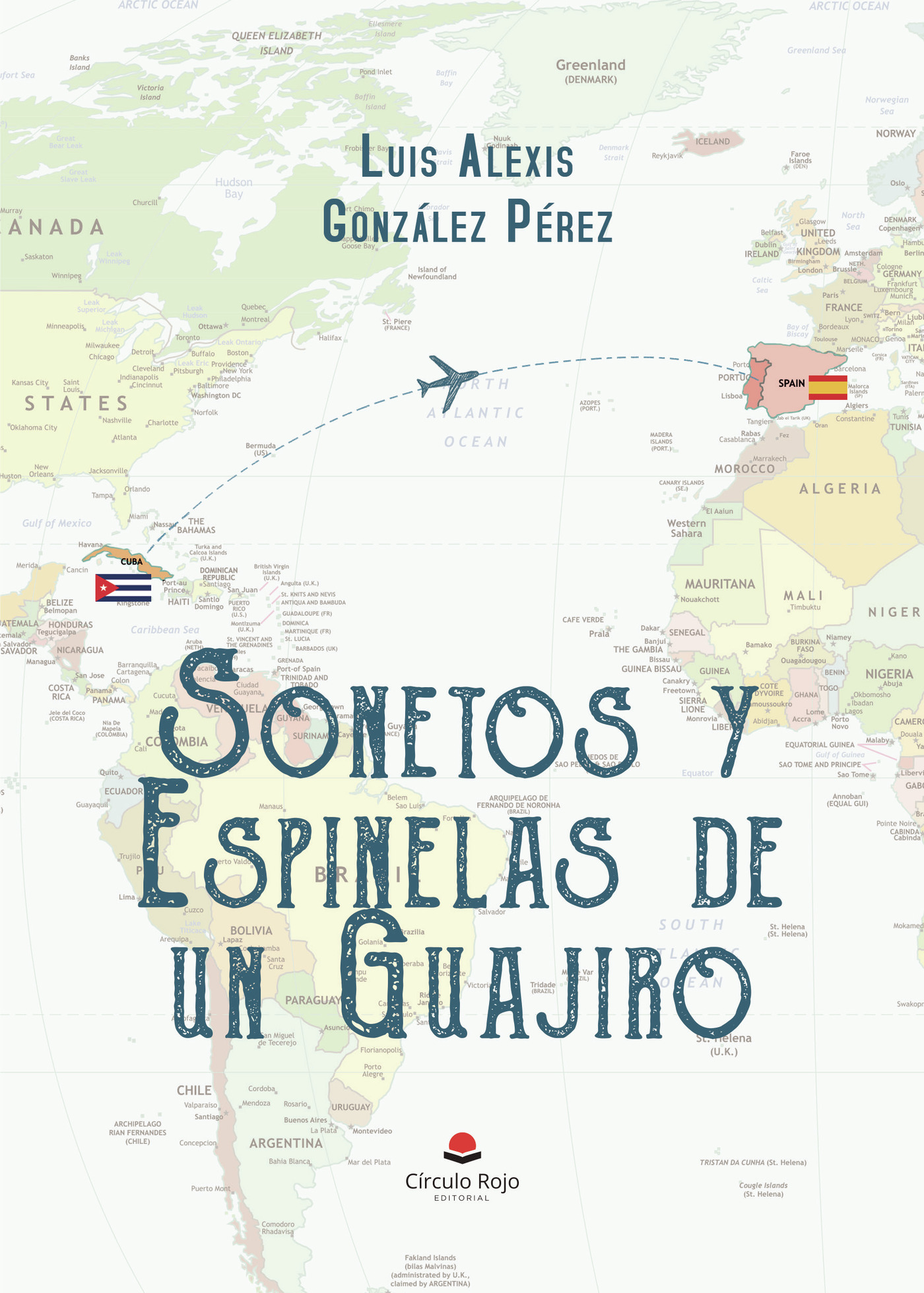 Portada de Sonetos y Espinelas de un Guajiro