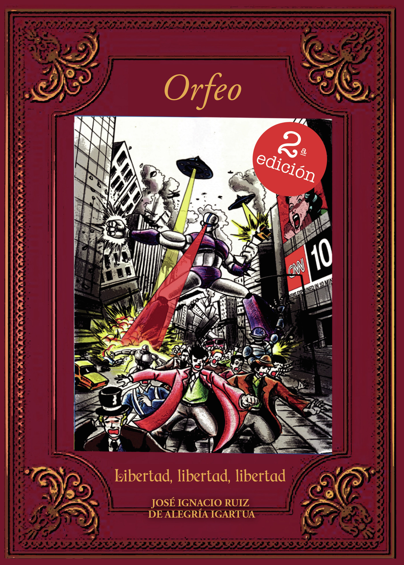Portada de Orfeo: Libertad, libertad, libertad