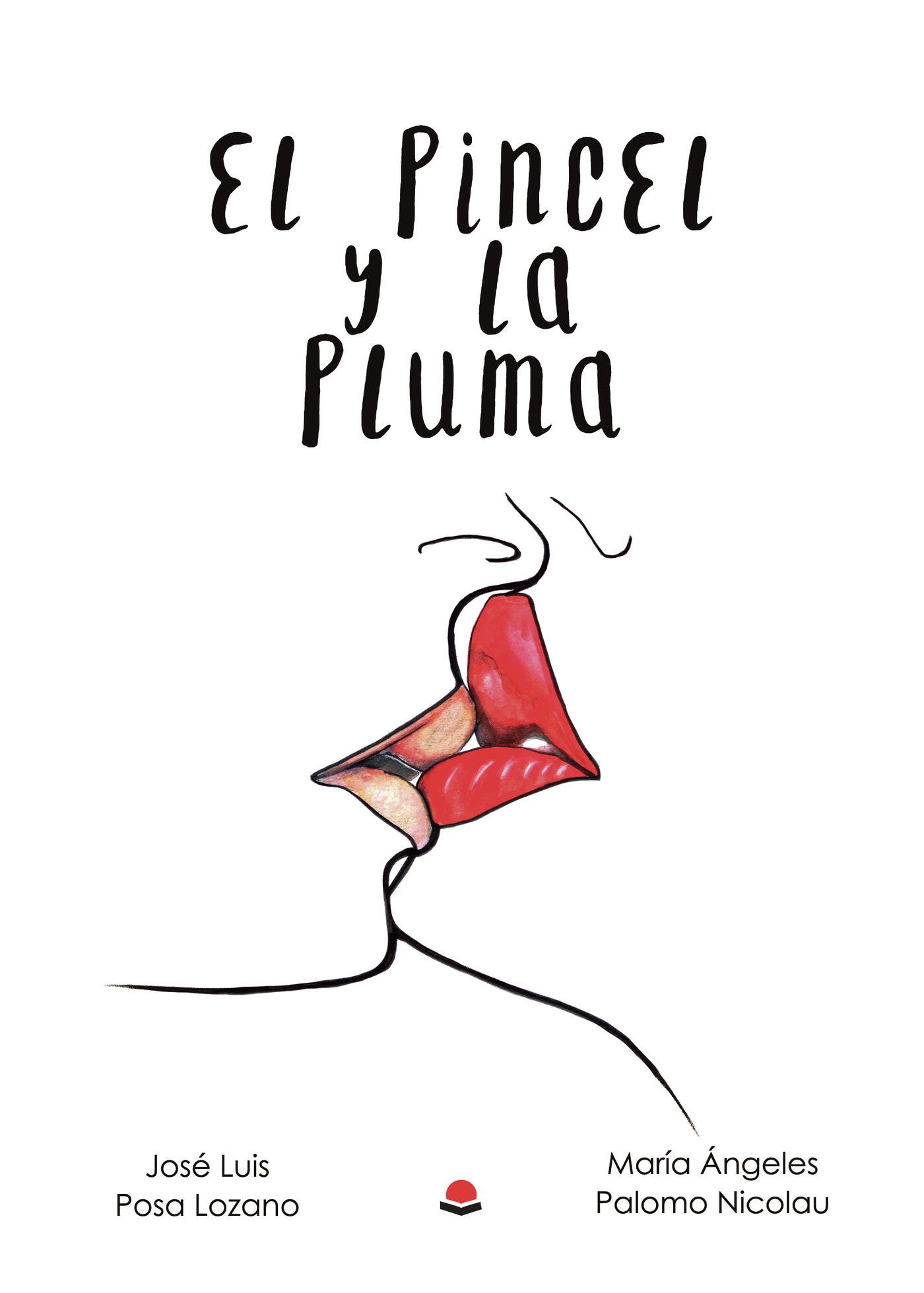 Portada de El pincel y la pluma