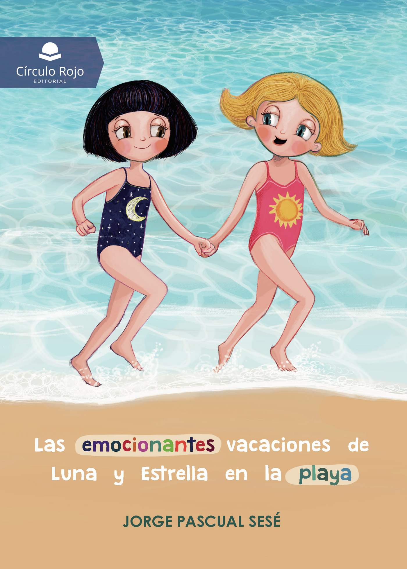 Portada de Las emocionantes vacaciones de Luna y Estrella en la playa