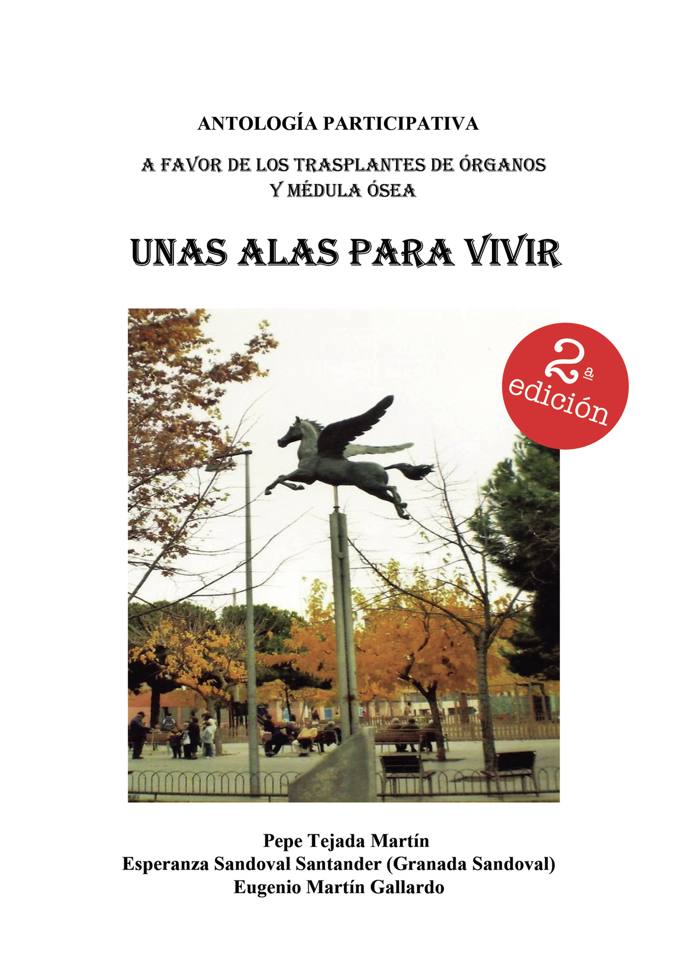 Portada de Unas alas para vivir