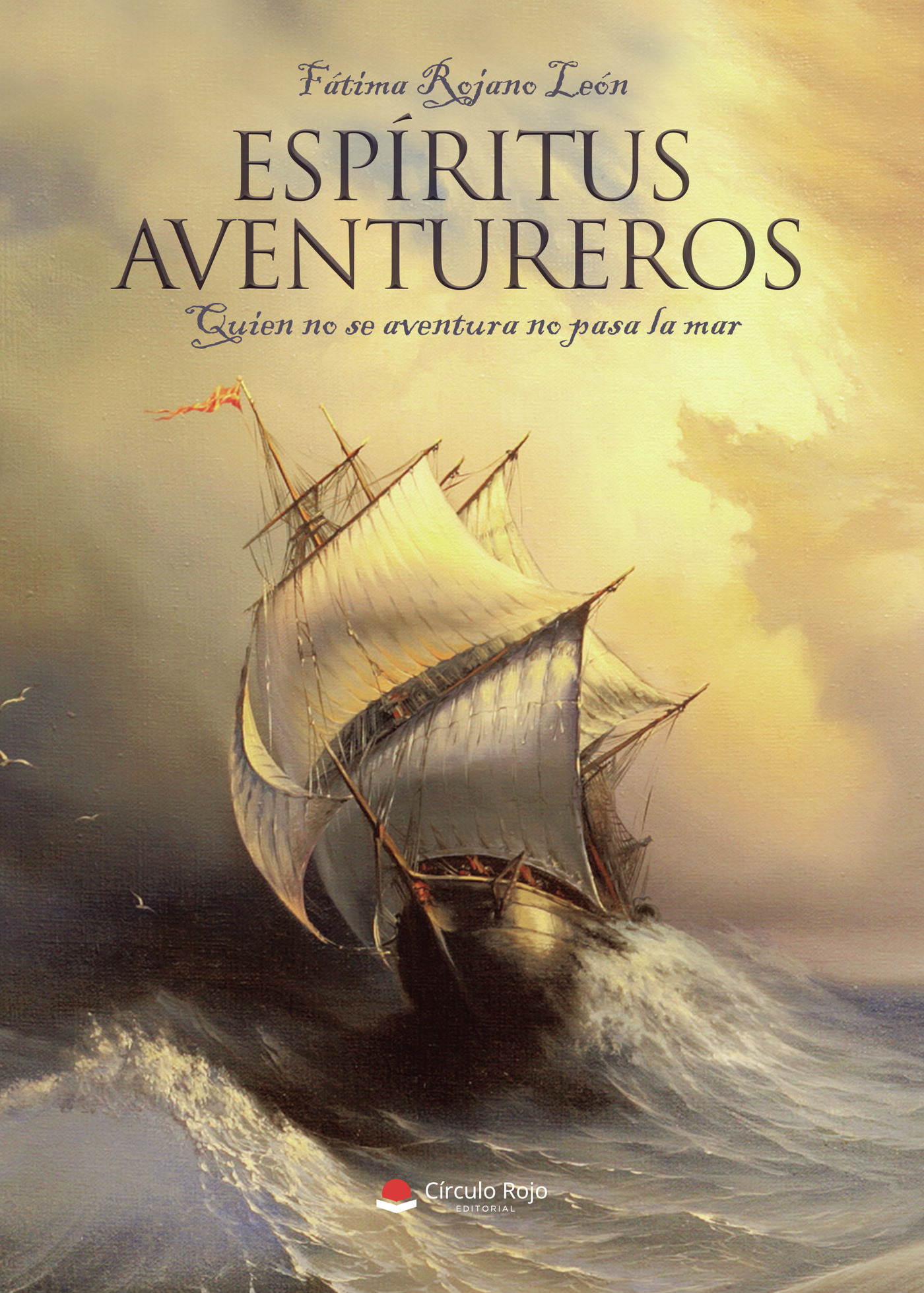 Portada de Espíritus aventureros · Fátima Rojano León