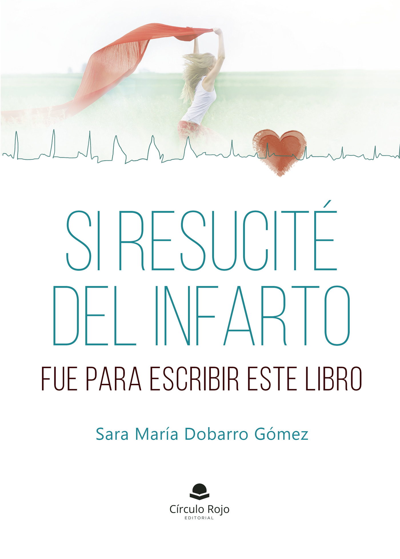 Portada de Si resucité del infarto fue para escribir este libro · Sara María Dobarro Gómez