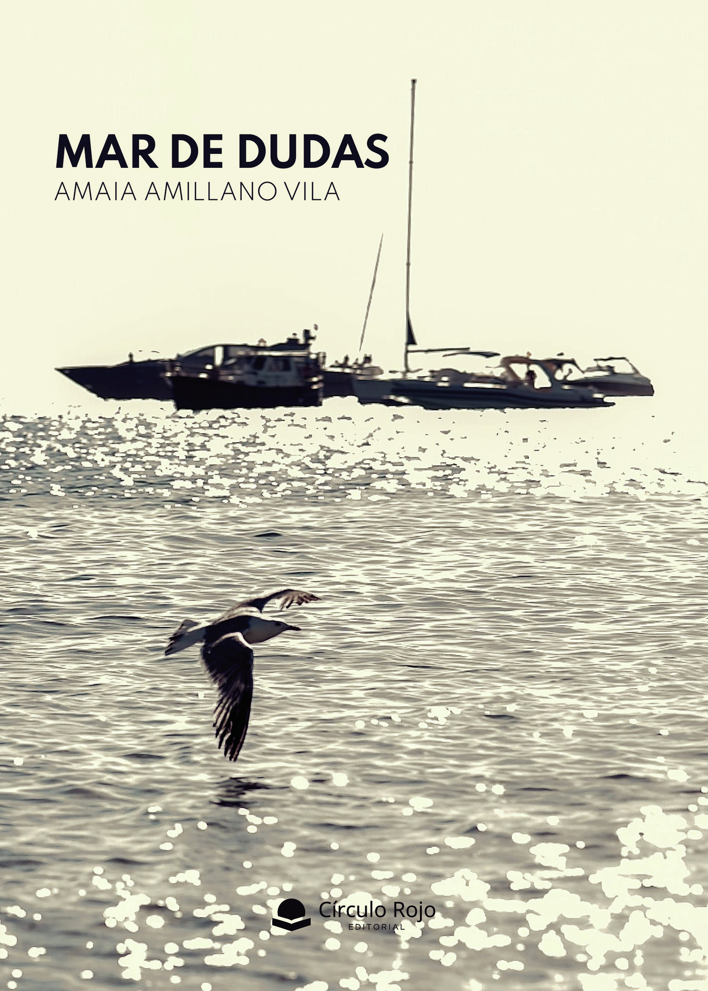 Portada de Mar de dudas · Amaia Amillano Vila