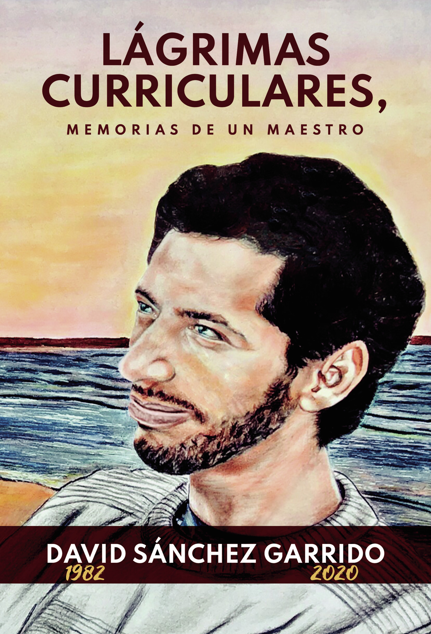 Portada de Lágrimas curriculares, Memorias de un Maestro