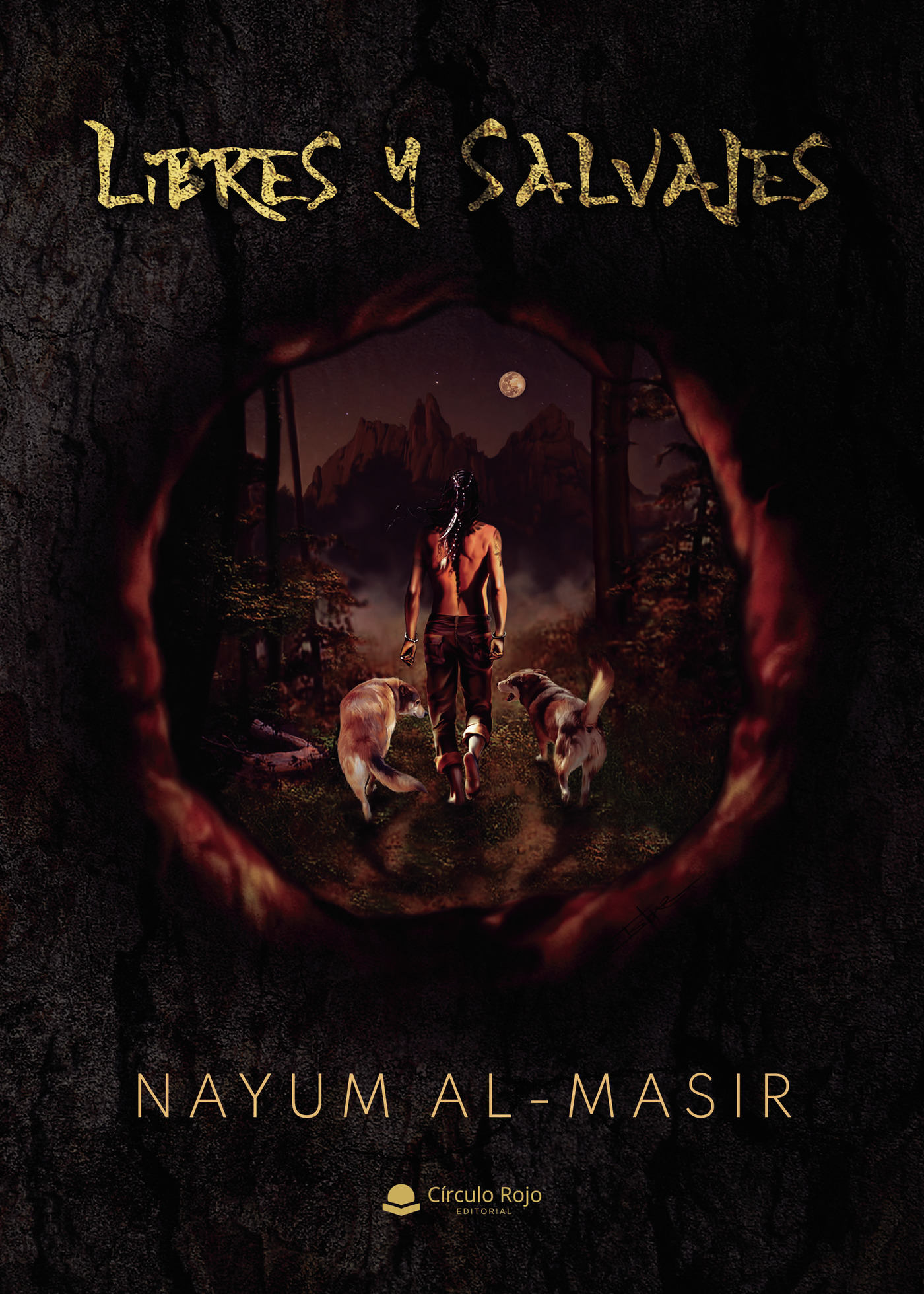 Portada de Libres y salvajes · Nayum al-Masir