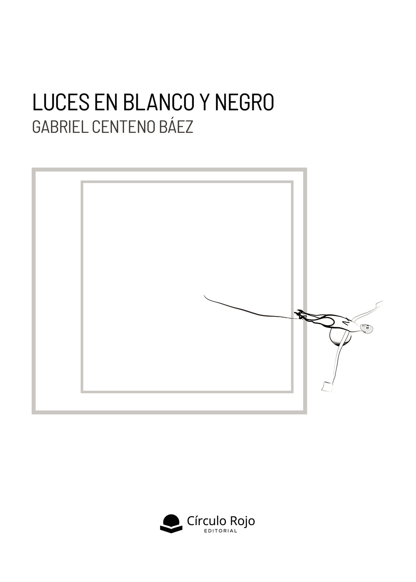 Portada de Luces en blanco y negro