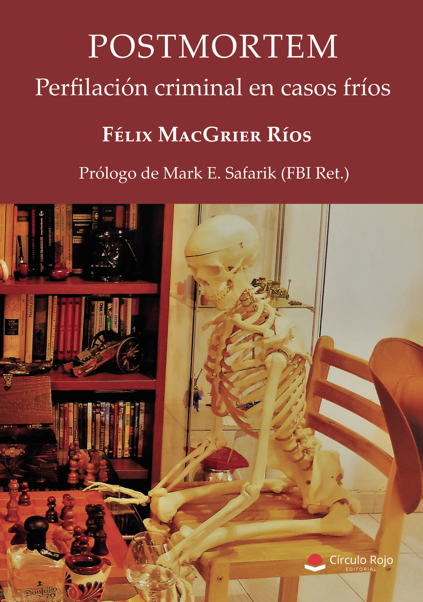 Portada de Postmortem: perfilación criminal en casos fríos