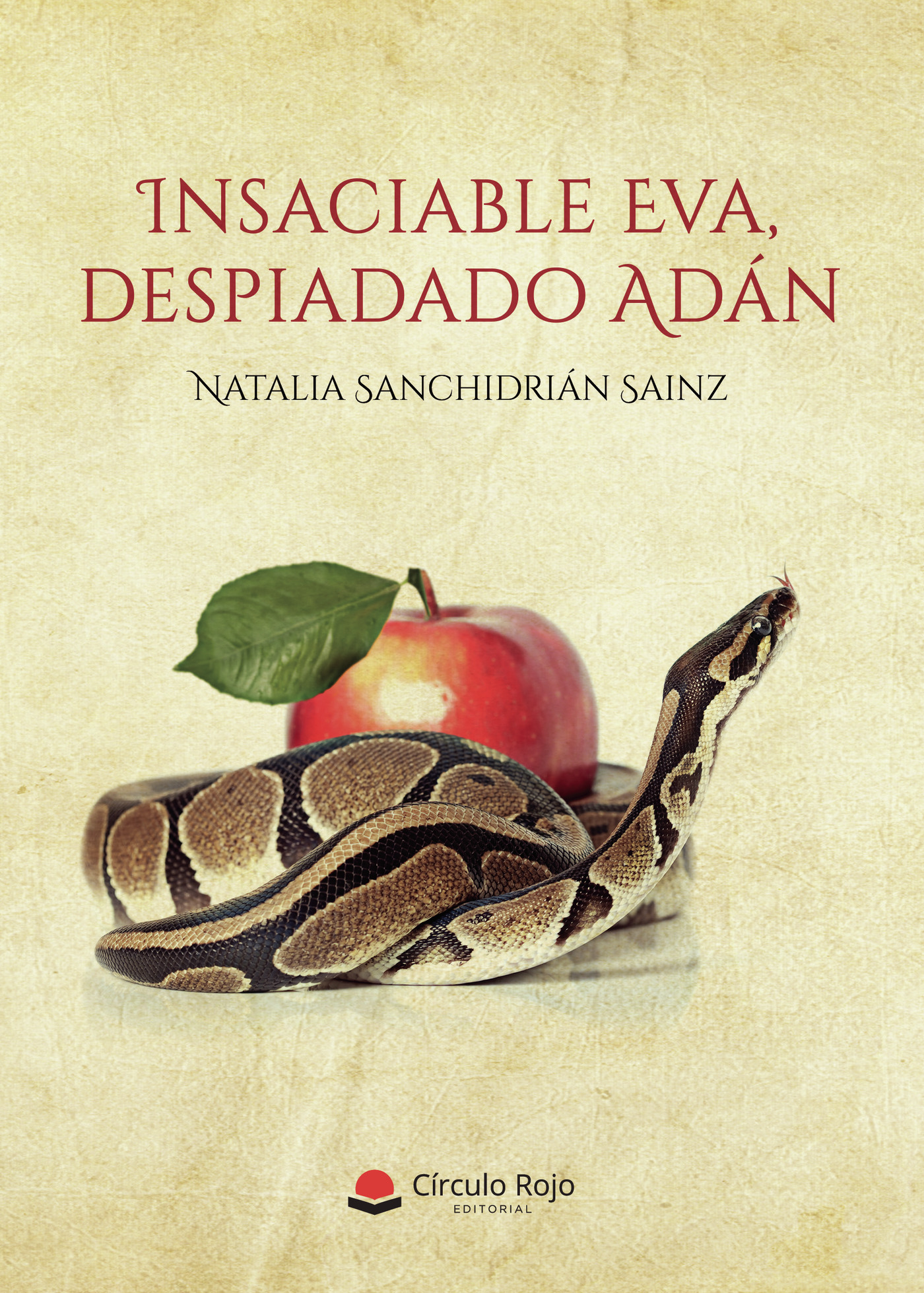 Portada de Insaciable Eva, despiadado Adán