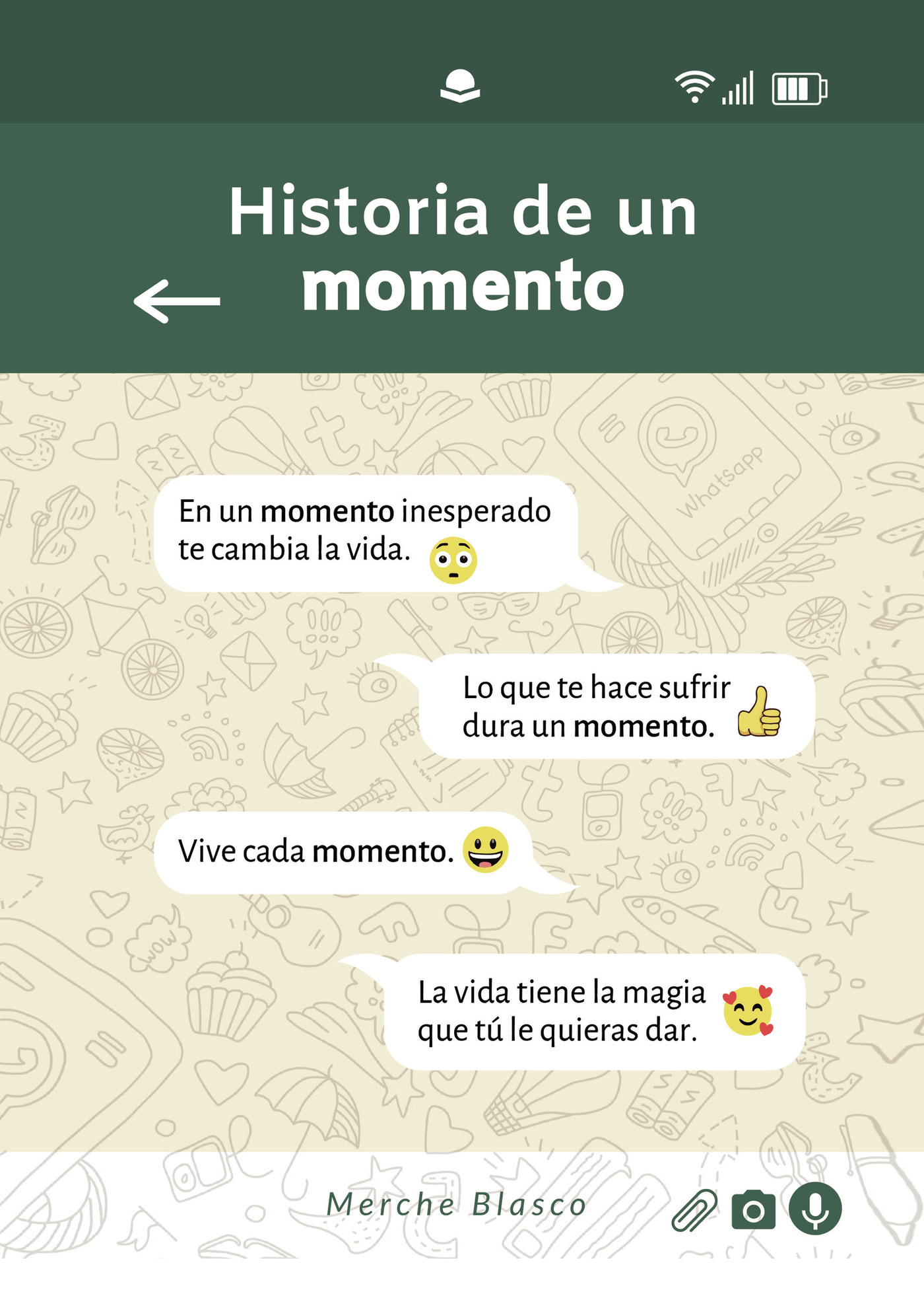 Portada de Historia de un momento