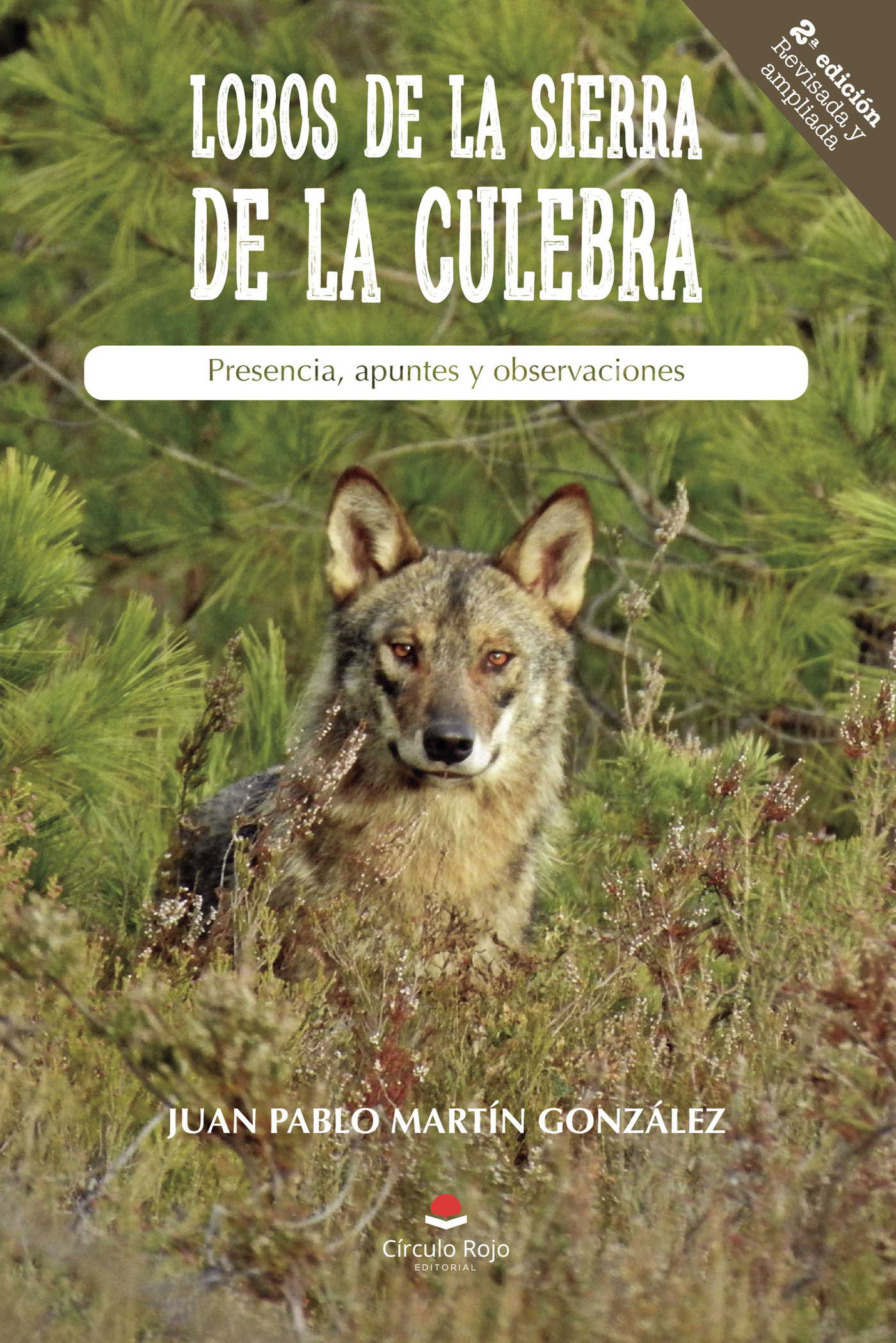 Portada de LOBOS DE LA SIERRA DE LA CULEBRA. Presencia, apuntes y observaciones