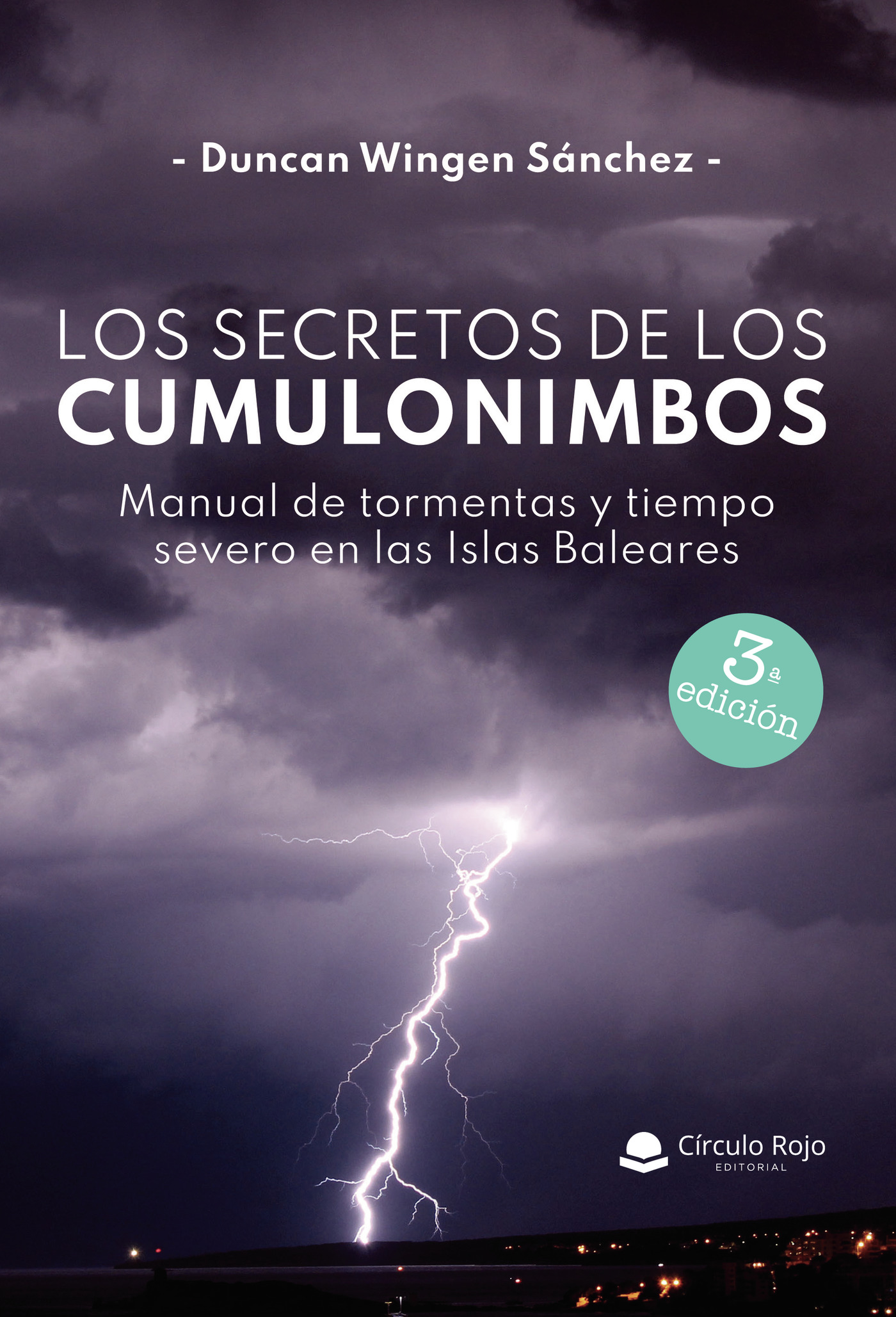 Portada de Los secretos de los cumulonimbos · Duncan Wingen Sánchez