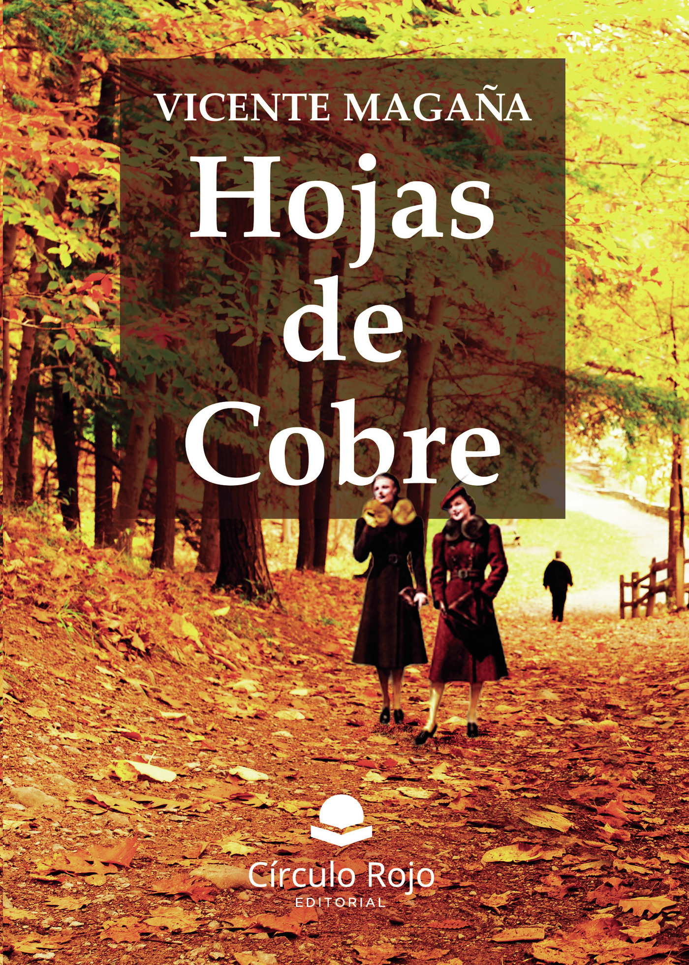Portada de Hojas de cobre · Vicente Magaña