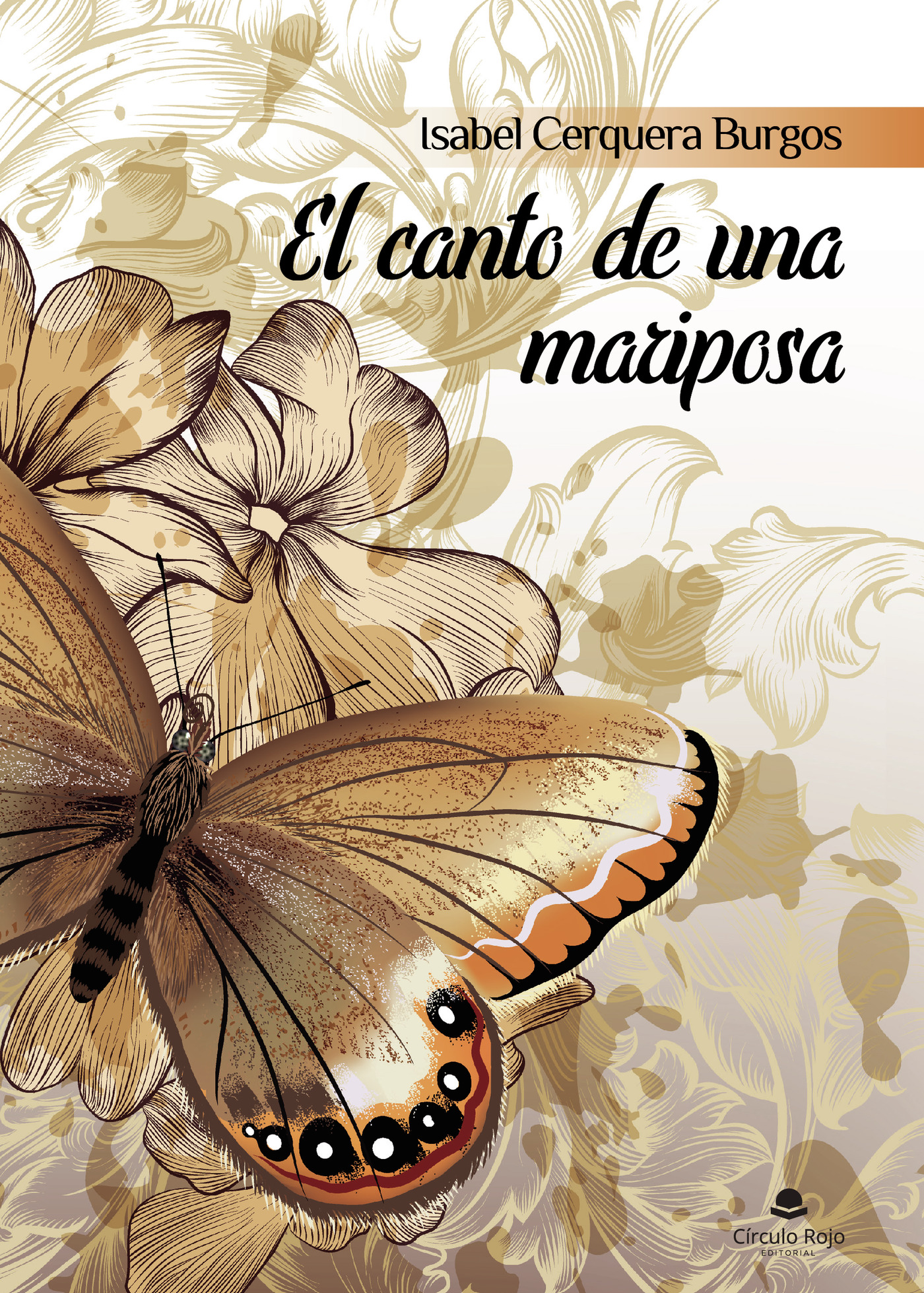 Portada de El canto de una mariposa · Isabel Cerquera Burgos