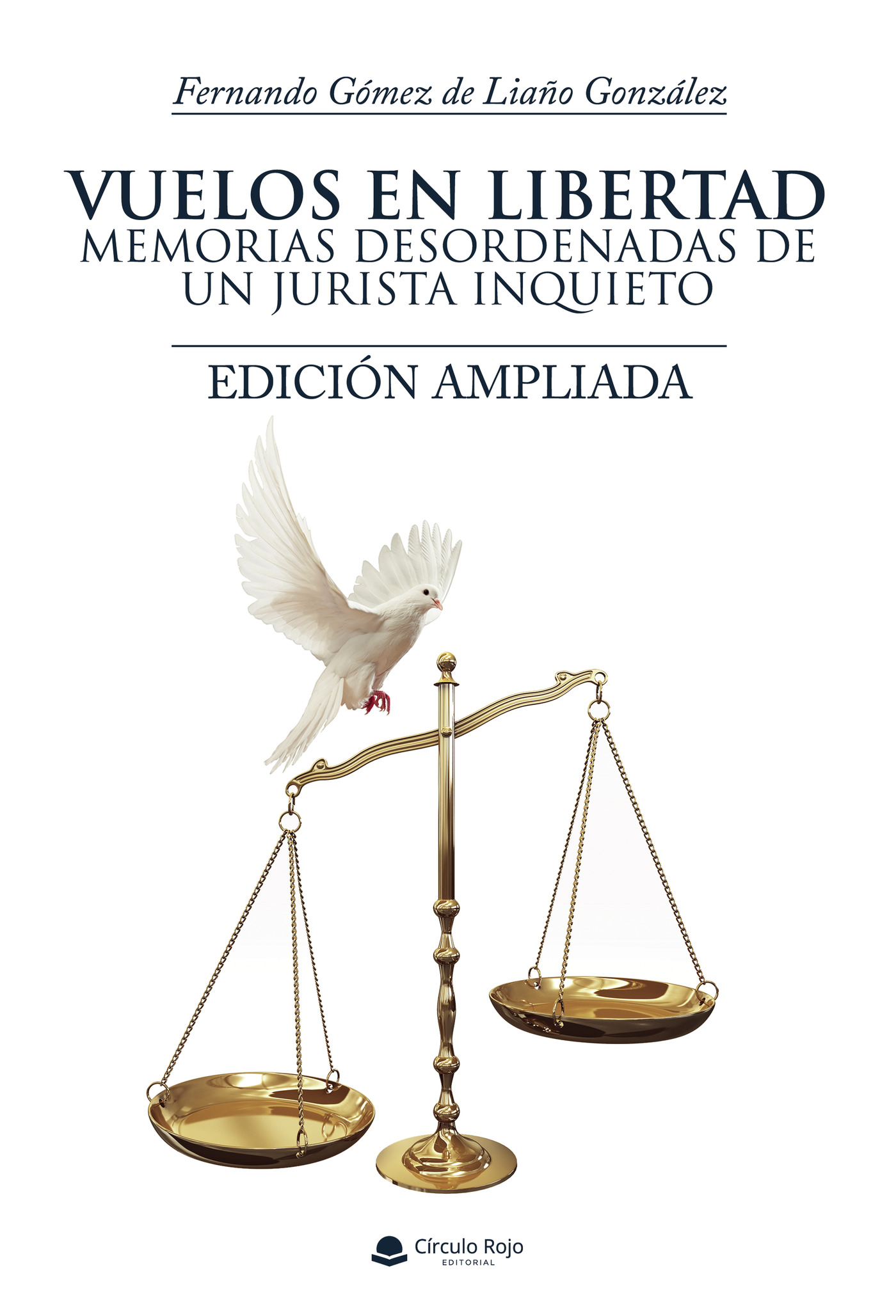 Portada de Vuelos en libertad · Fernando Gómez de Liaño Gonzalez