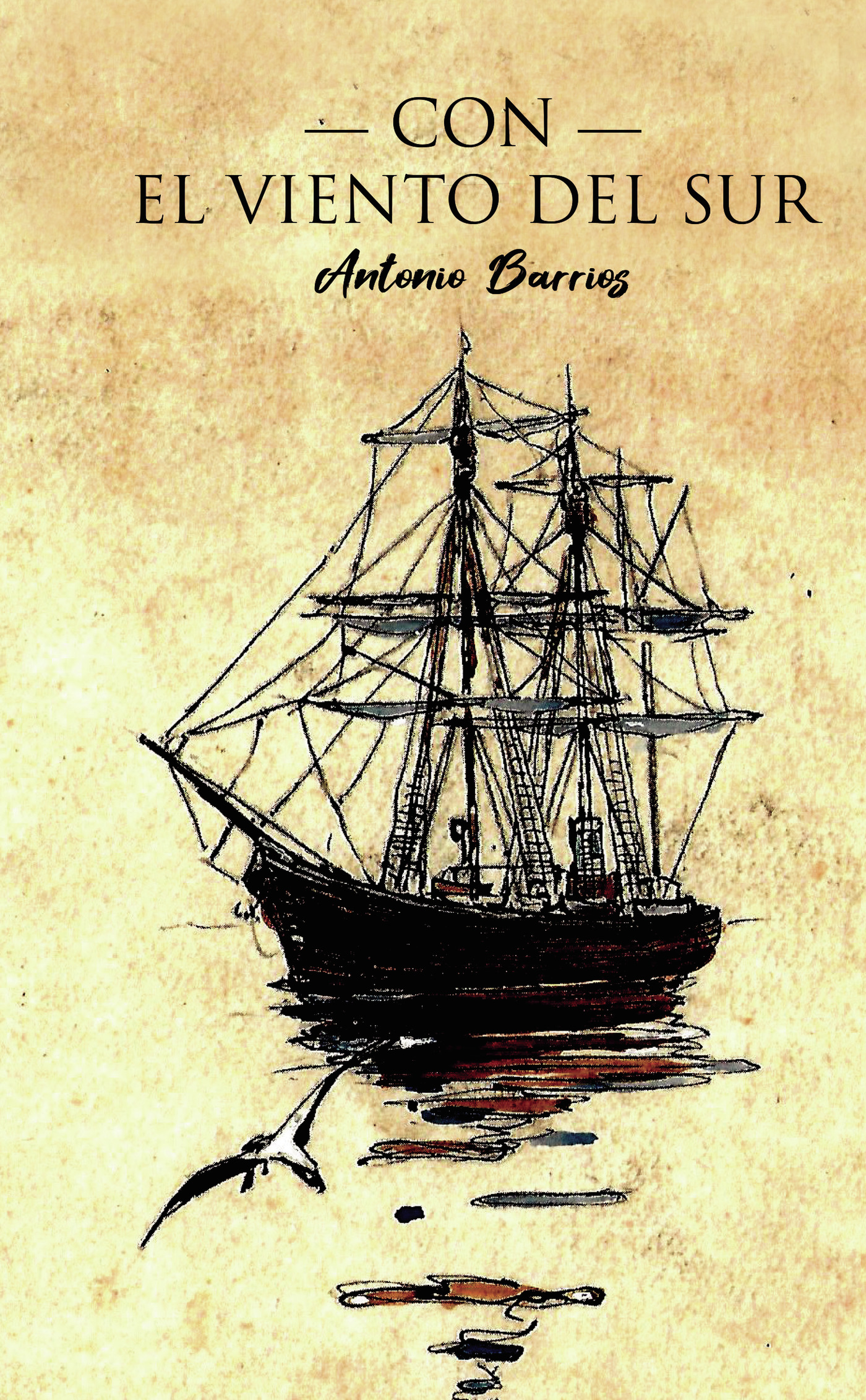 Portada de Con el viento del sur