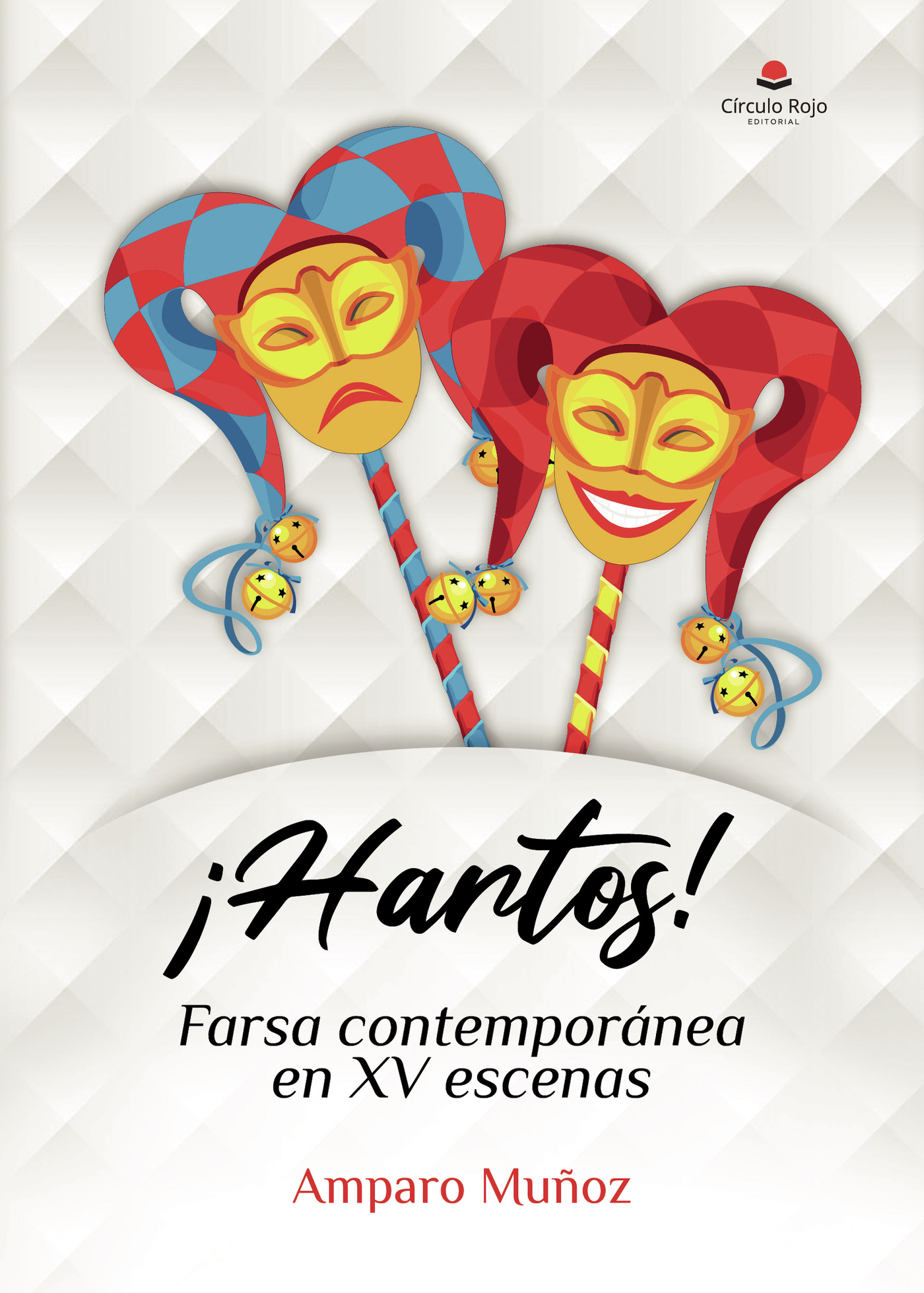 Portada de ¡Hartos! · Amparo Muñoz