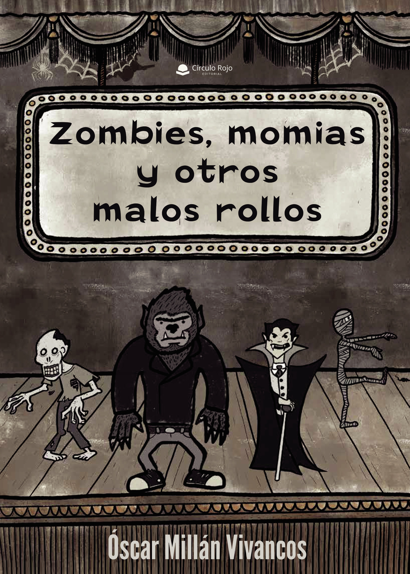 Portada de Zombis, momias y otros malos rollos