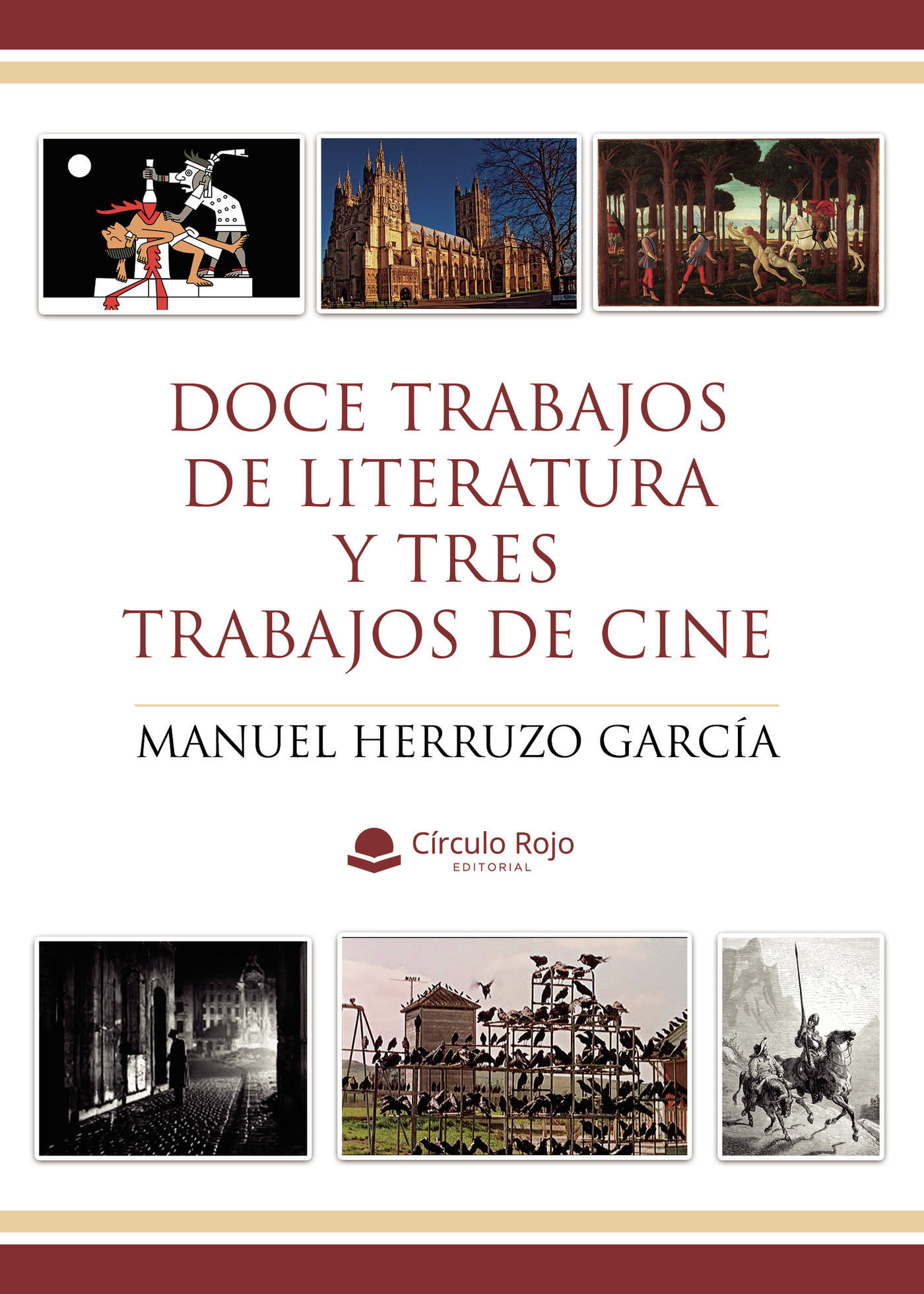 Portada de Doce trabajos de literatura y tres trabajos de cine