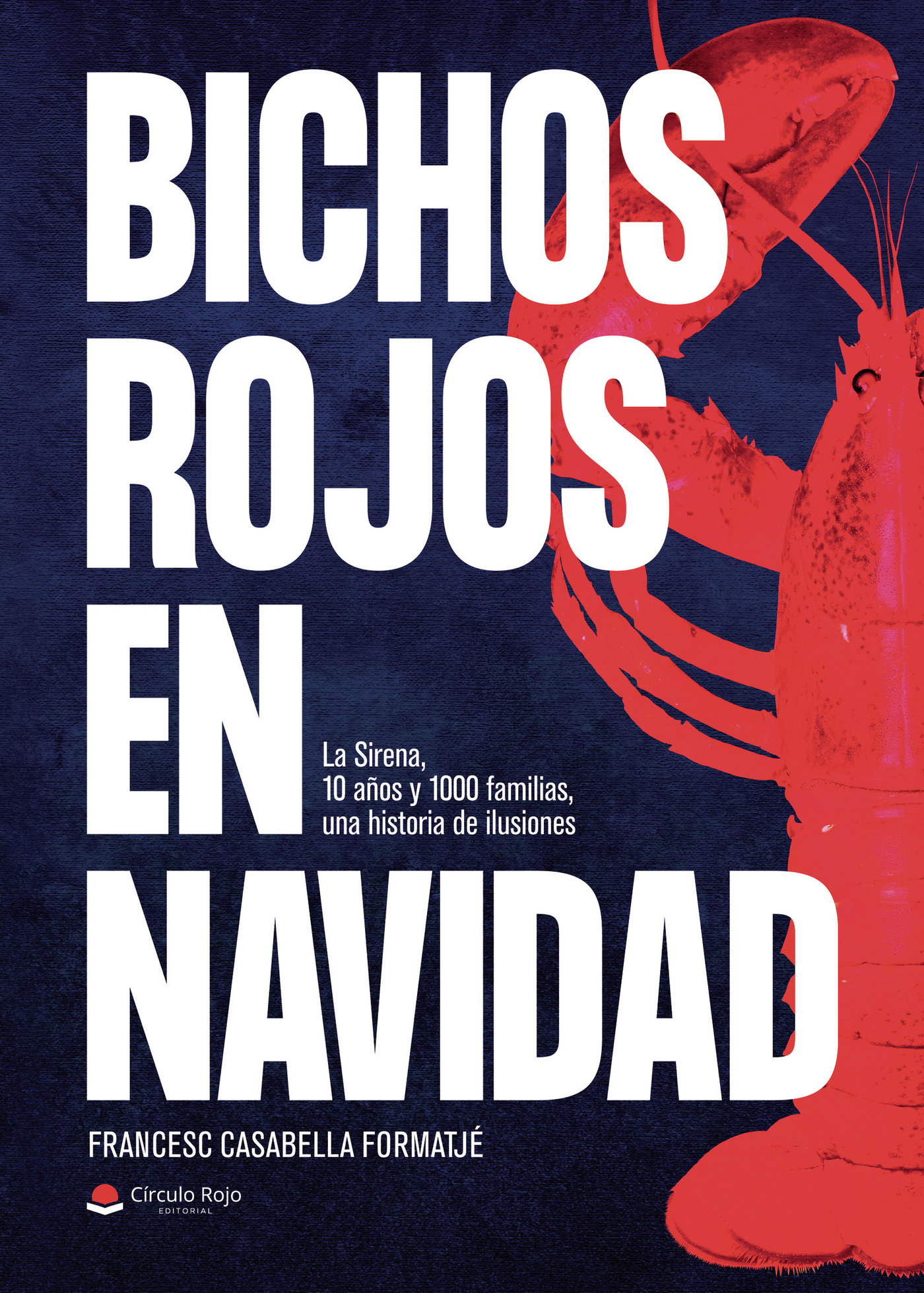 Portada de Bichos rojos en Navidad · Francesc Casabella Formatjé