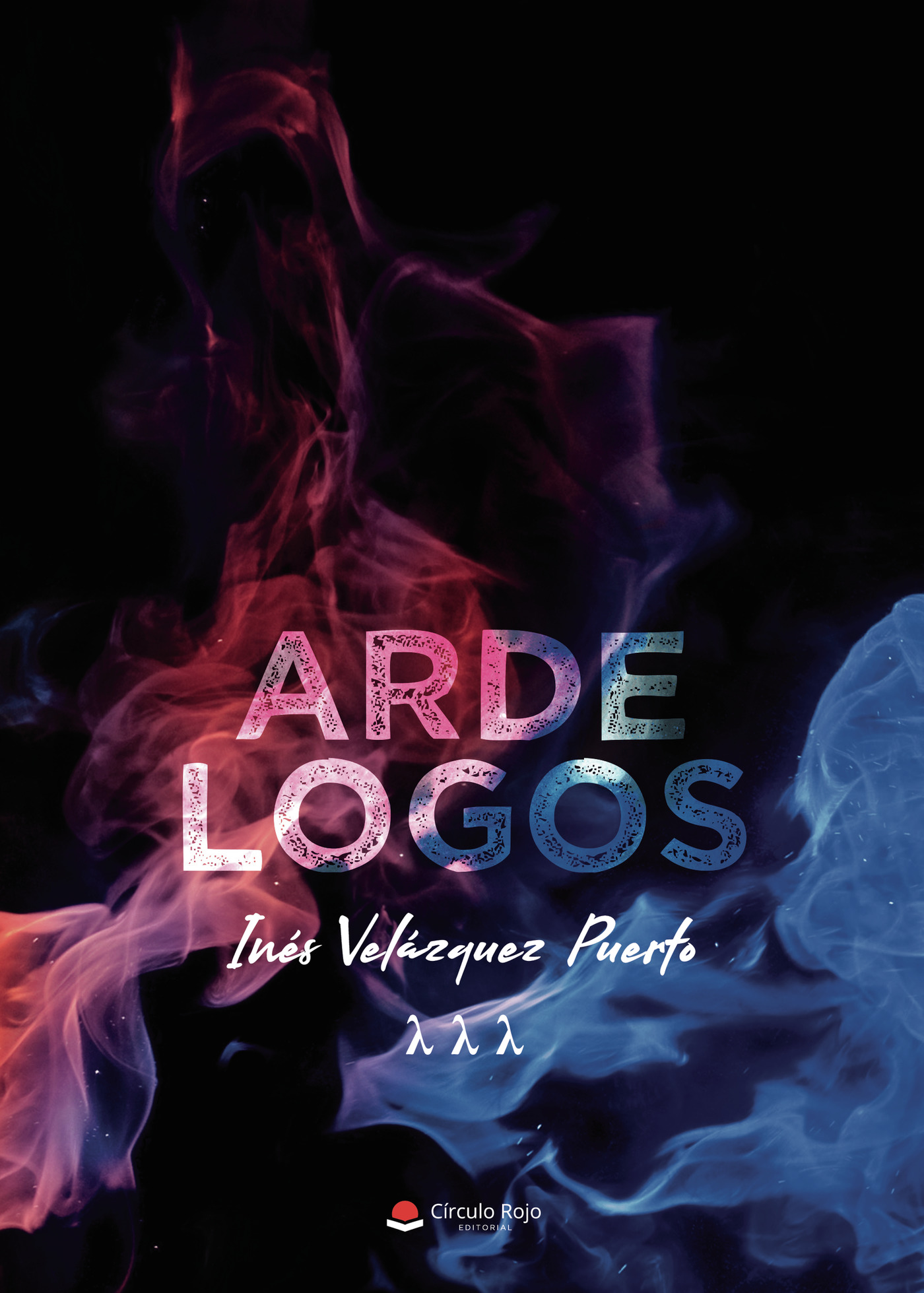 Portada de Arde logos · Inés Velázquez Puerto
