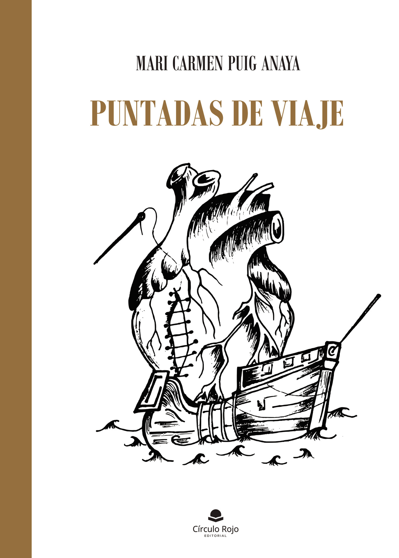 Portada de Puntadas de viaje · Mari Carmen Puig Anaya