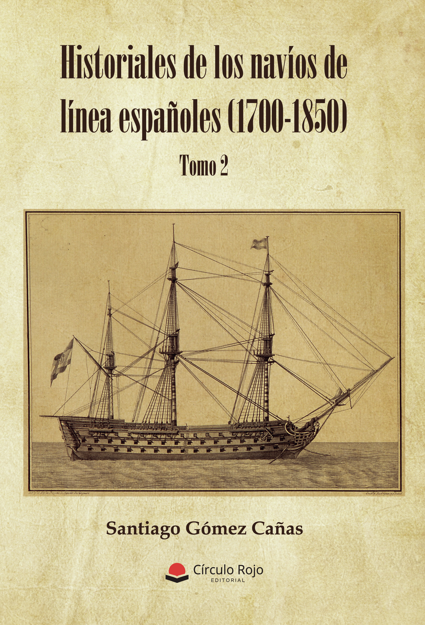 Portada de Historiales de los navíos de línea españoles (1700-1850)