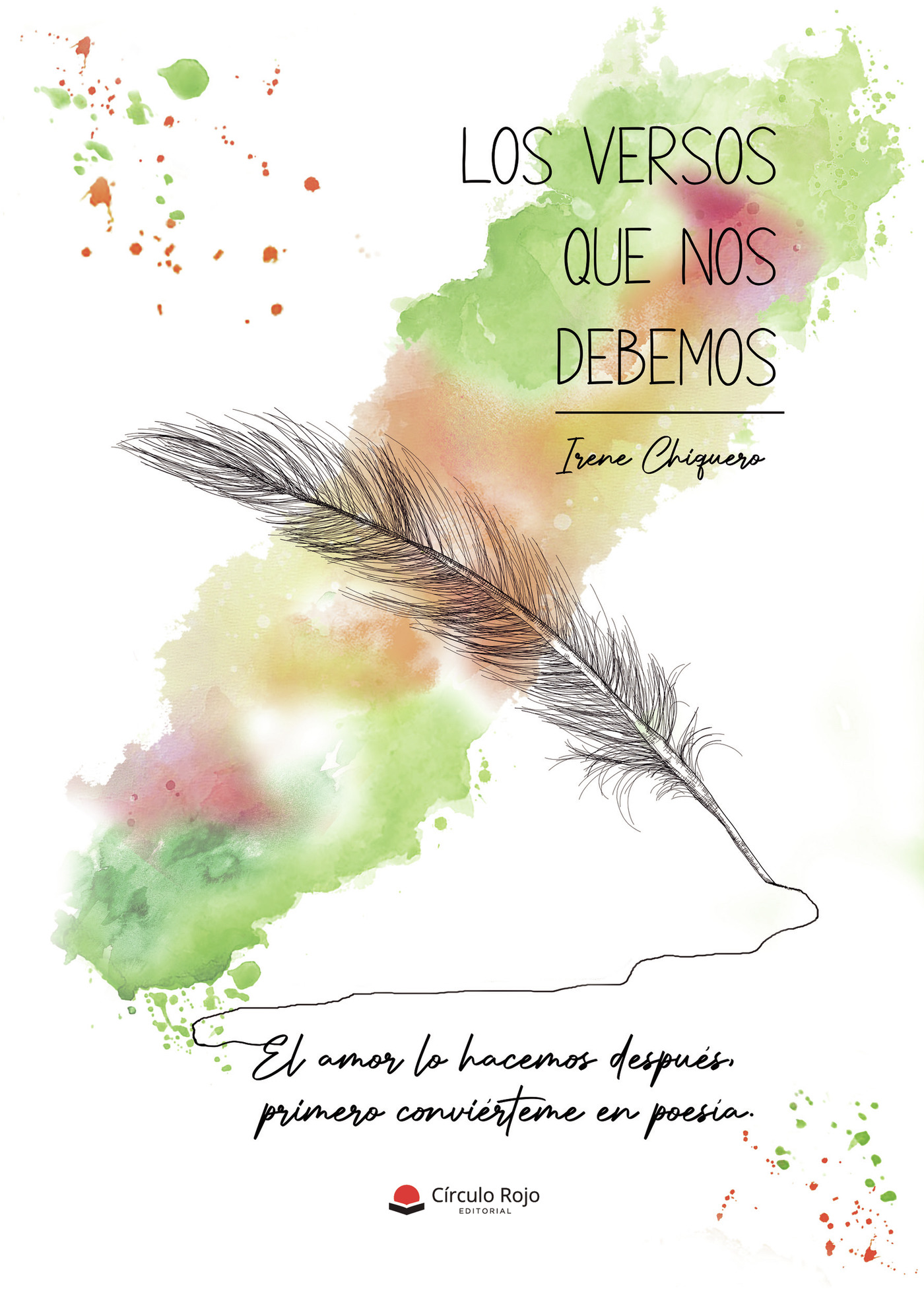Portada de Los versos que nos debemos