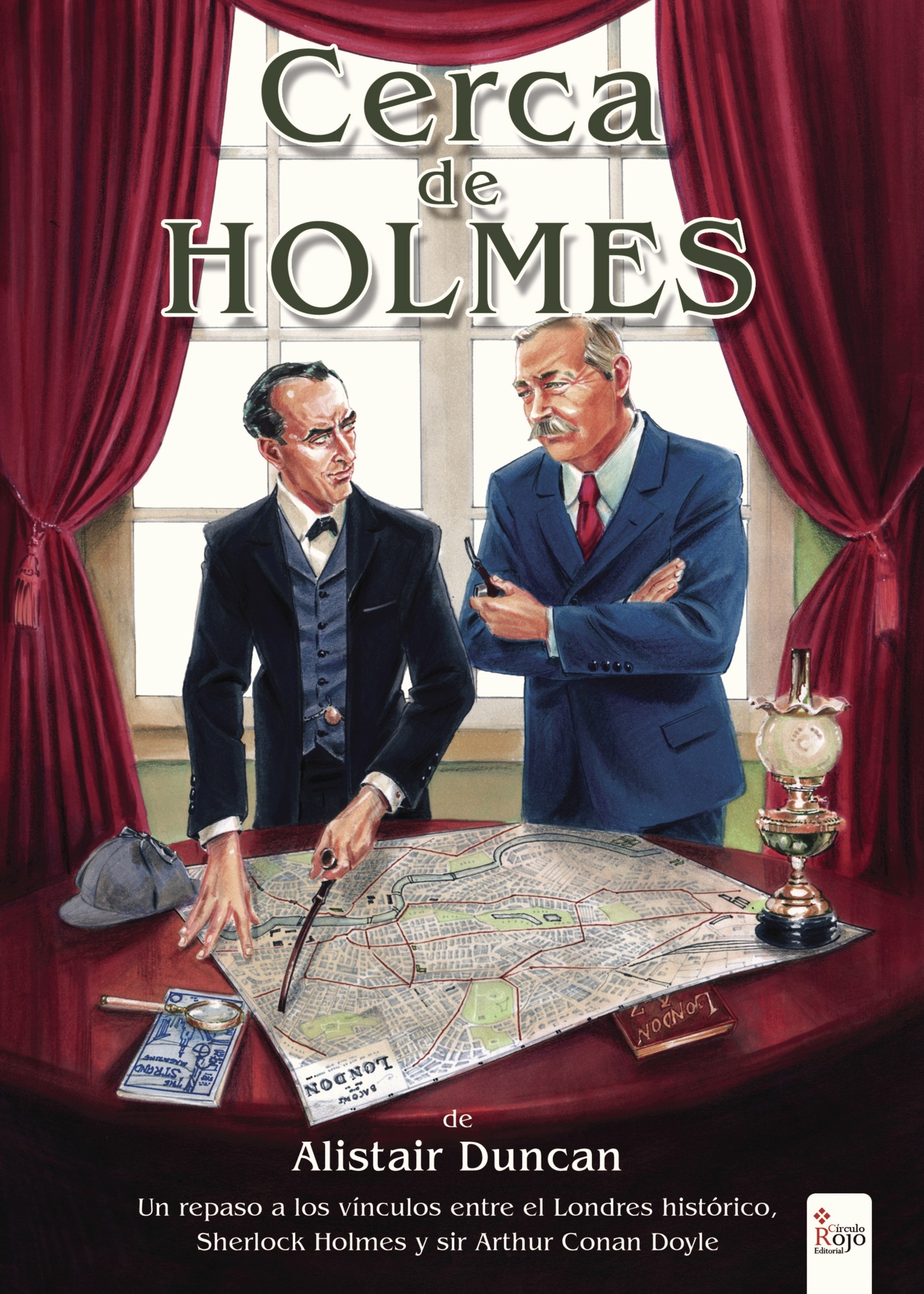 Portada de Cerca de Holmes