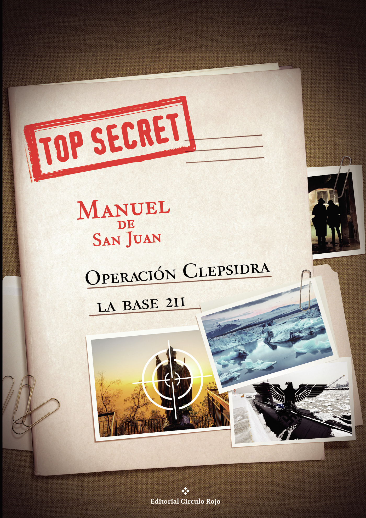 Portada de Operación Clepsidra, la base 211