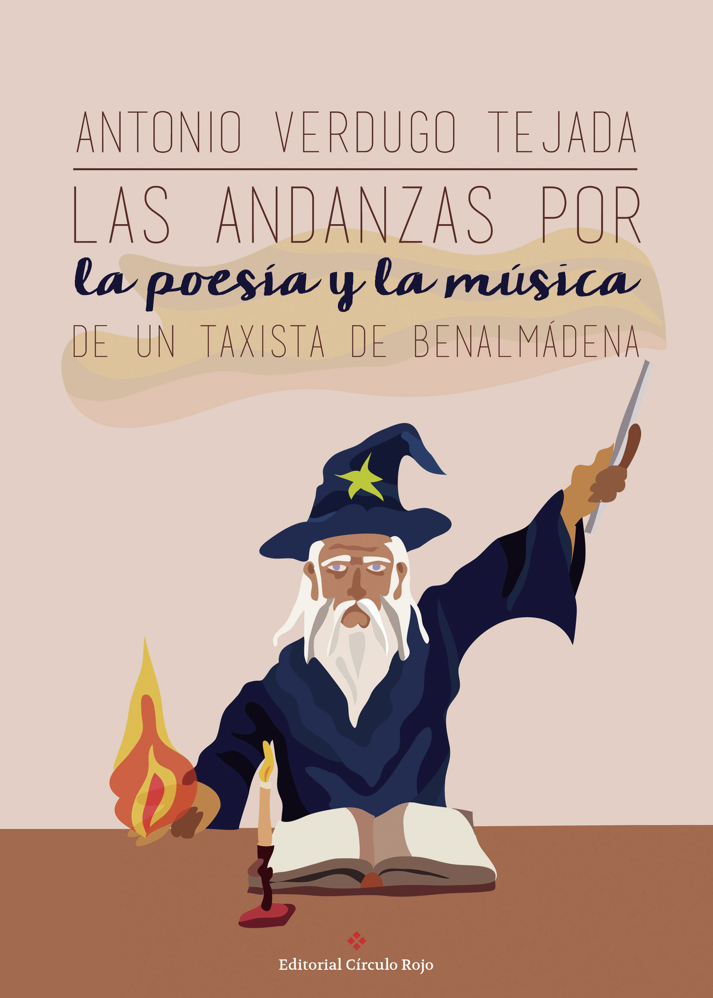 Portada de Las andanzas por la poesía y la música de un taxista de Benalmádena