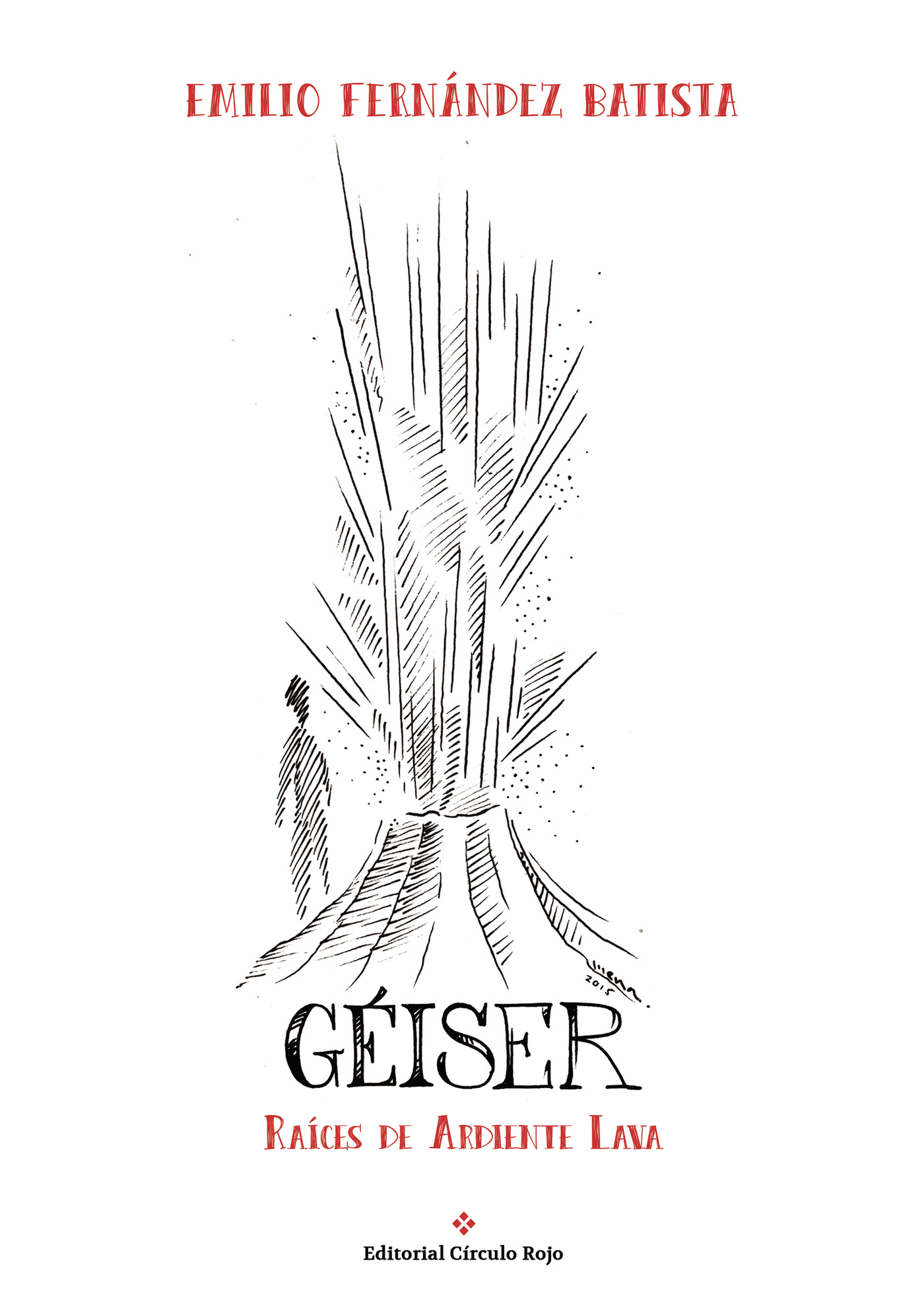 Portada de Géiser · Emilio Fernández Batista