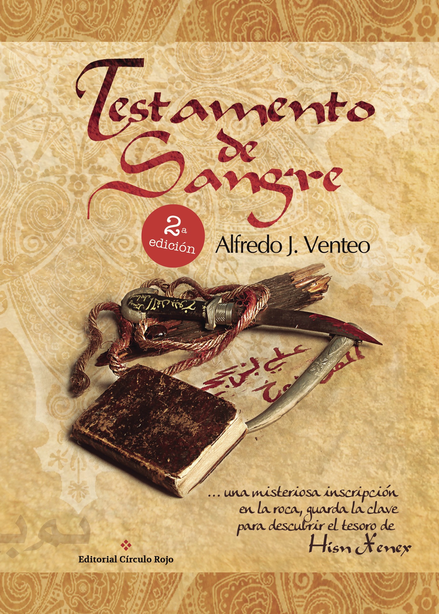 Portada de Testamento de sangre 2ª edición