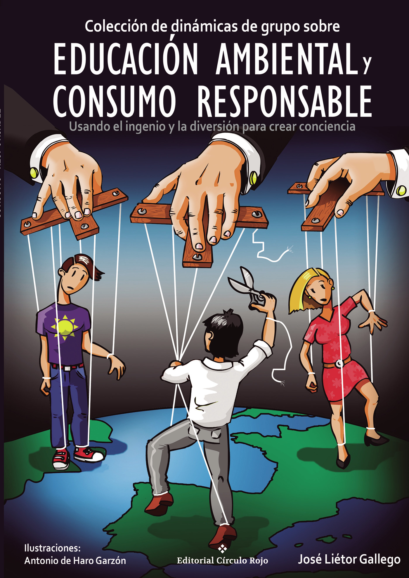 Portada de Colección de dinámicas de grupo sobre Educación Ambiental y Consumo Responsable
