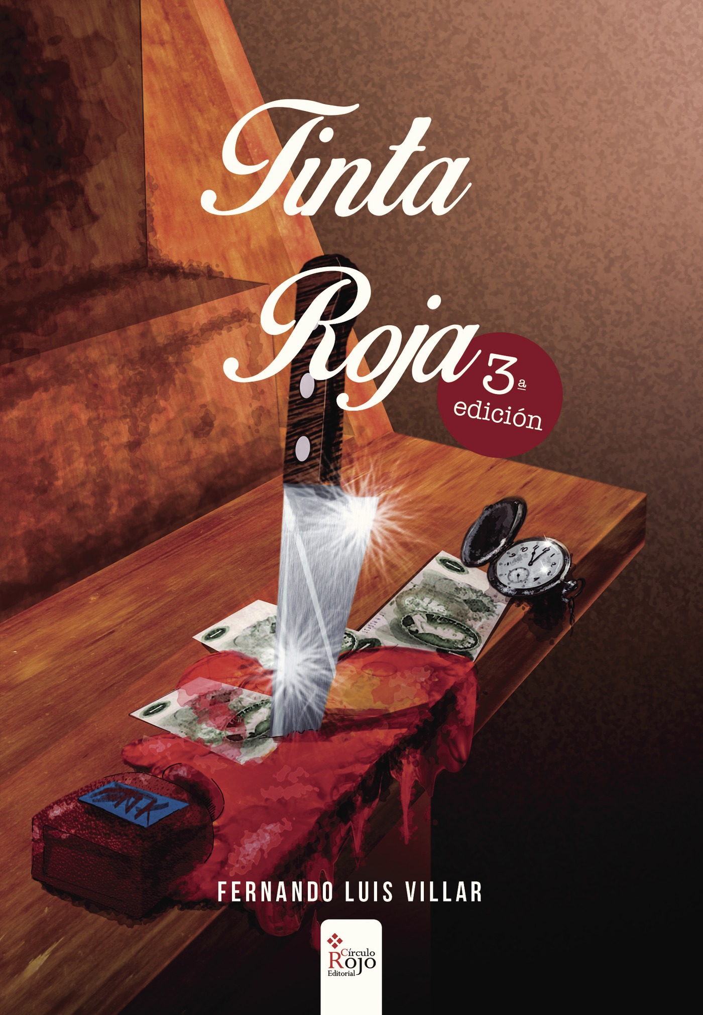 Portada de Tinta Roja 3ª edición