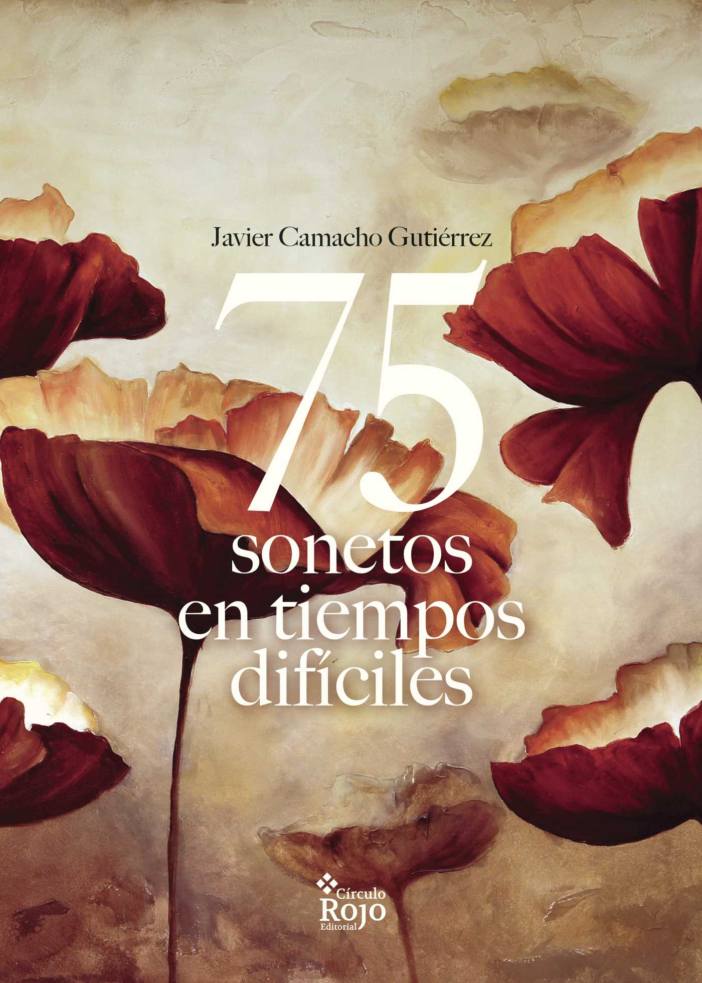 Portada de 75 sonetos en tiempos difíciles