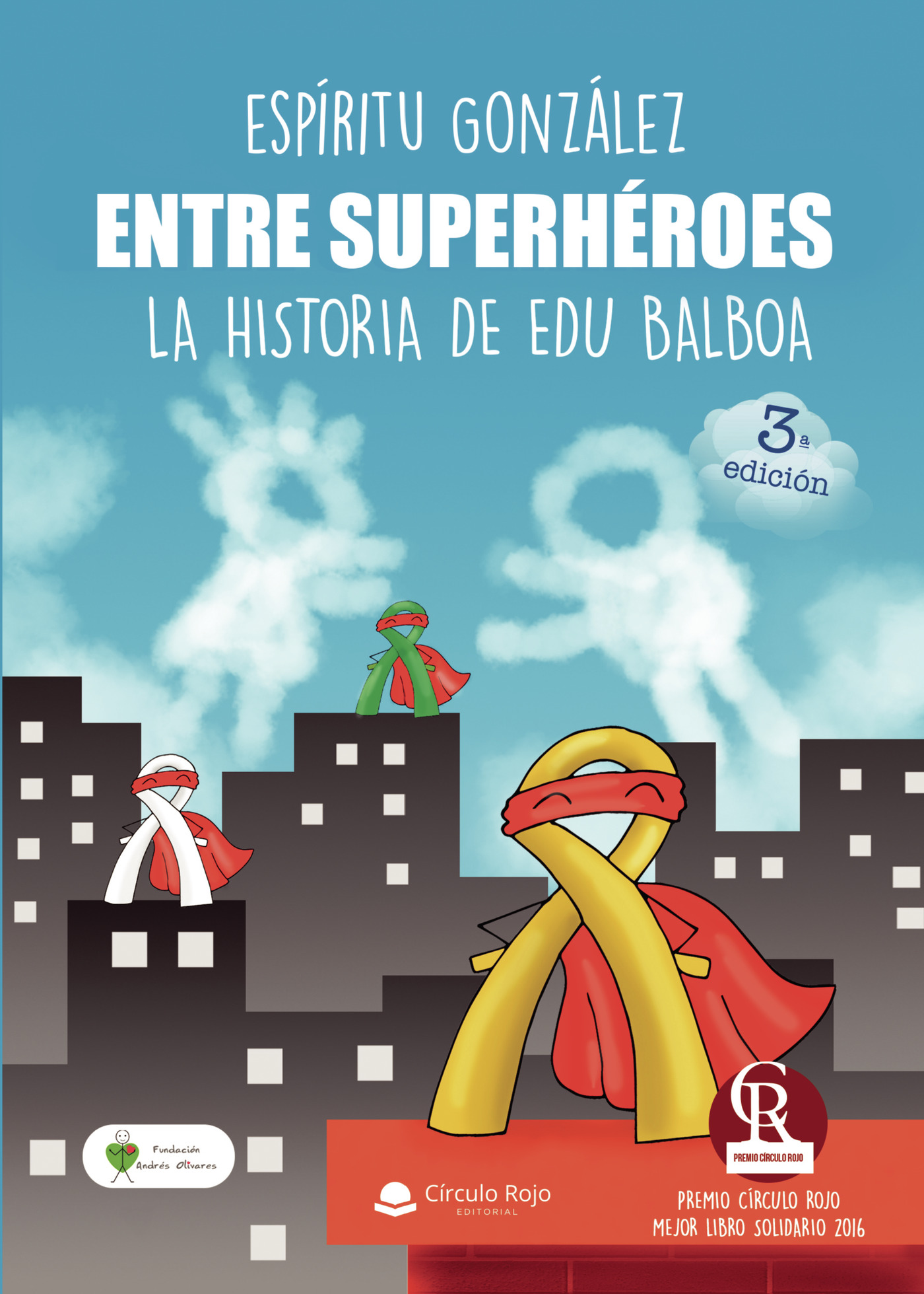 Portada de ENTRE SUPERHÉROES
