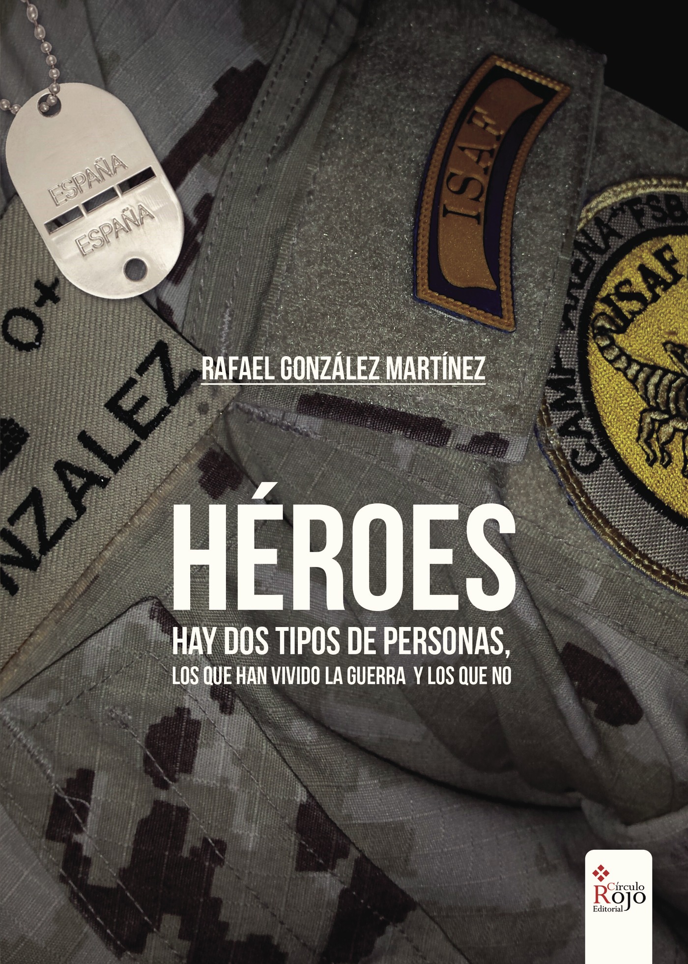 Portada de Héroes · Rafael González Martínez