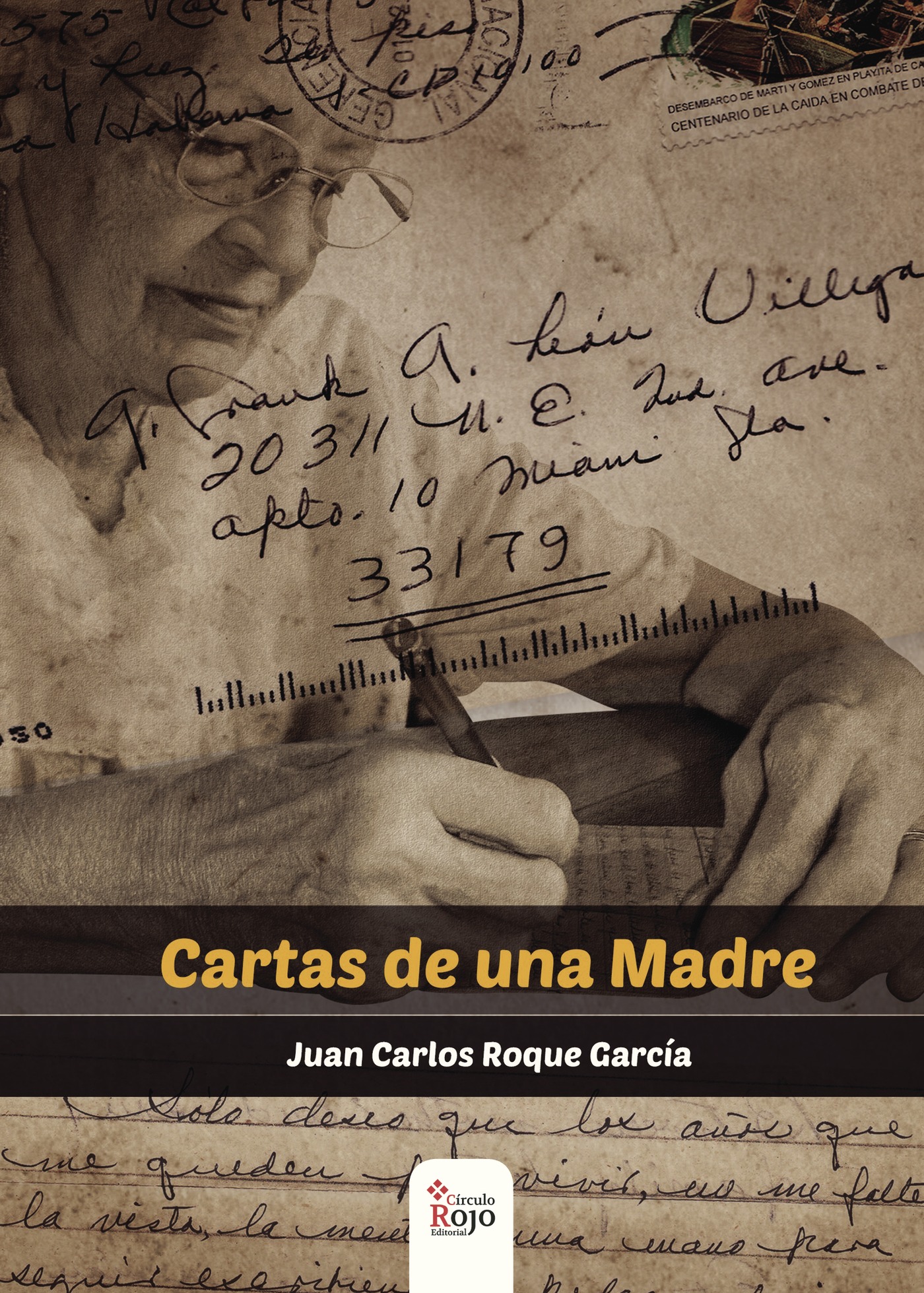Portada de Cartas de una madre · Juan Carlos Roque García