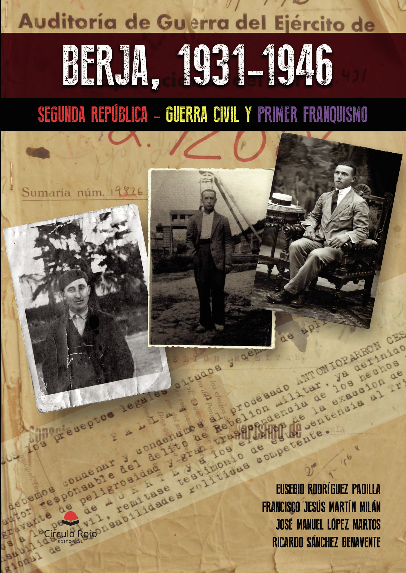 Portada de Berja. Segunda República, Guerra Civil y represión franquista (1931-1952)